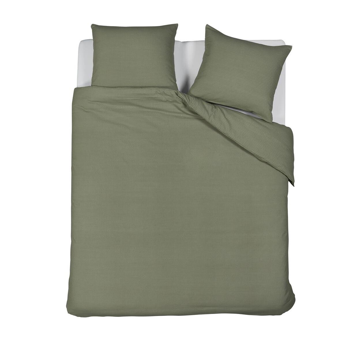Beddinghouse Summer  dekbedovertrek - 200x200|220 - Groen