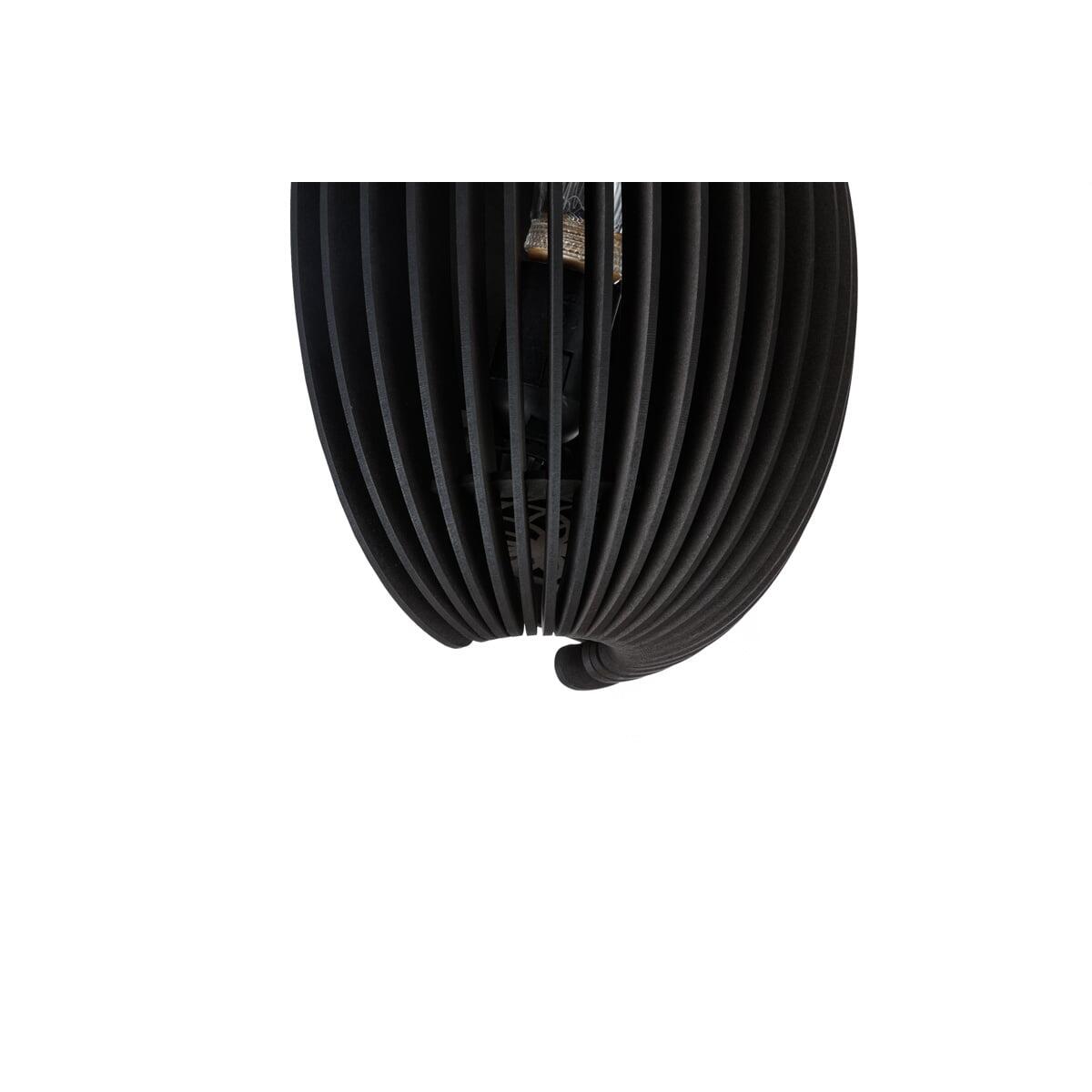 Blij Design  Wandlamp Swan H 27 cm zwart