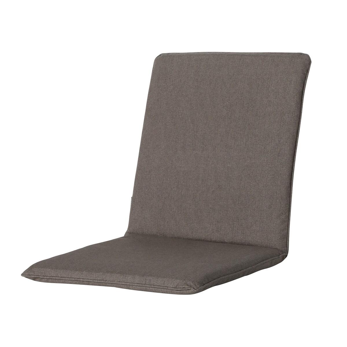 Madison -  Stapelstoelkussen Oxford taupe - Ca. 97x49 cm - Set van 4