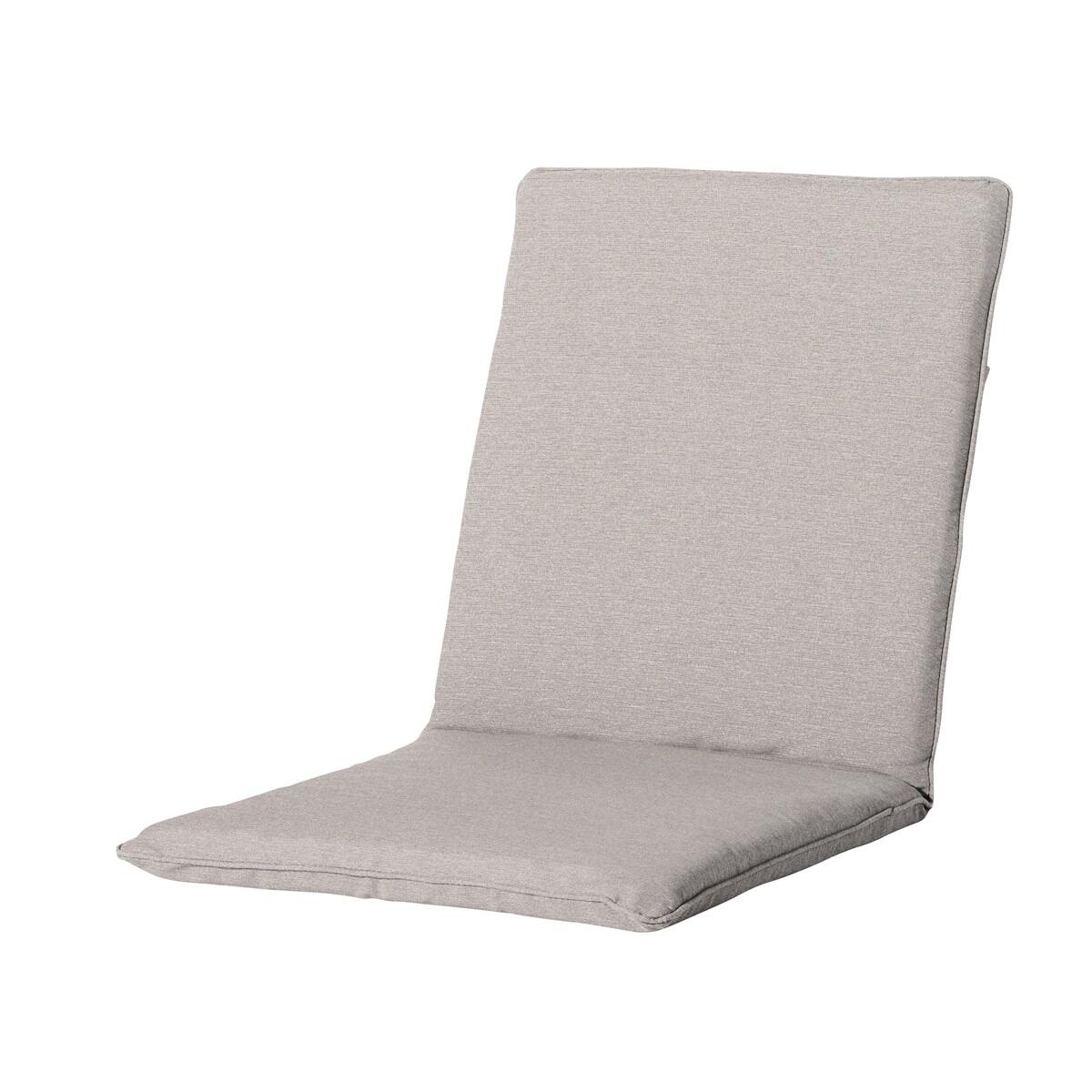 Madison -  Stapelstoelkussen Napels taupe - Ca. 97x49 cm - Set van 4