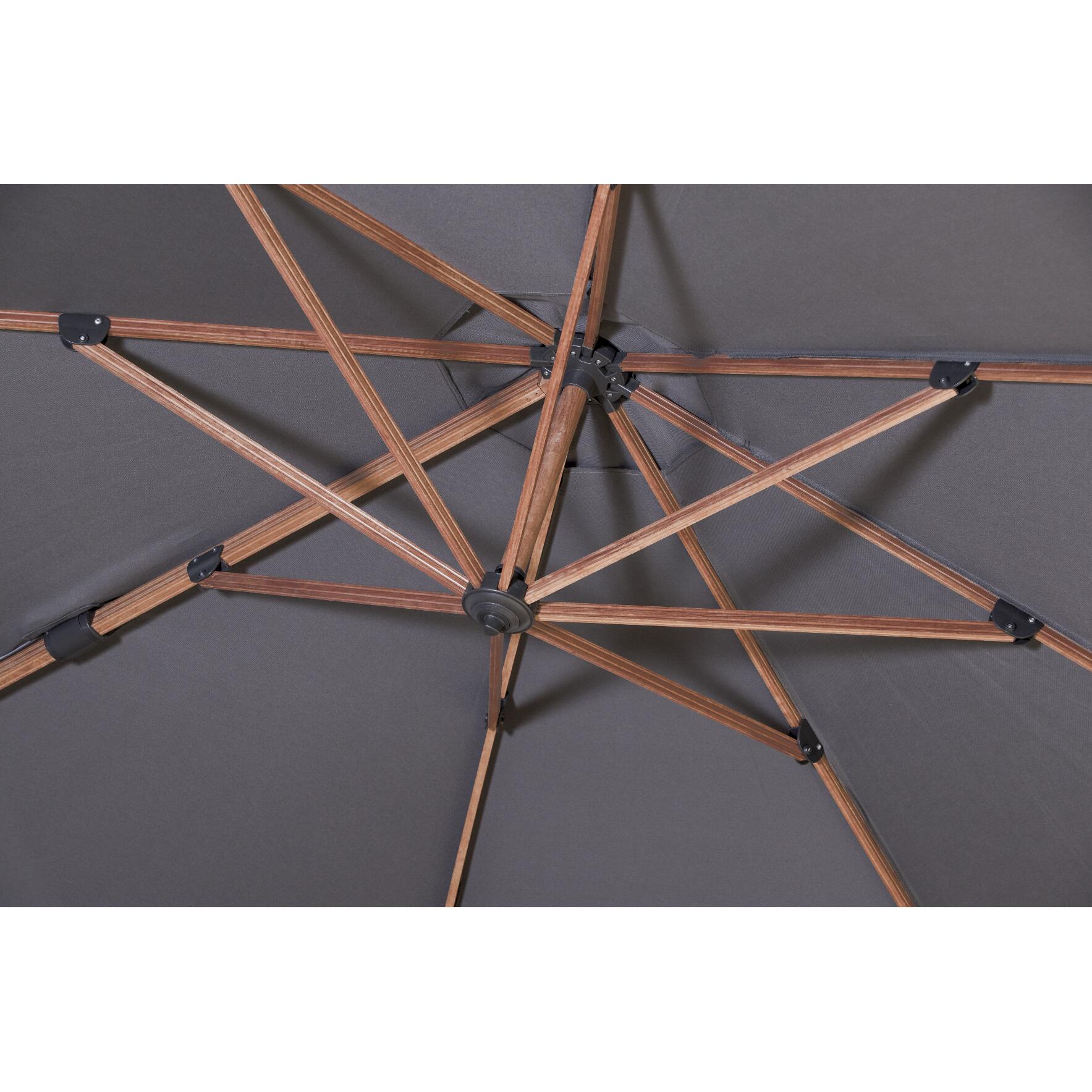 Sens-Line - Jamaica Parasol - Ø3.5m - Grijs