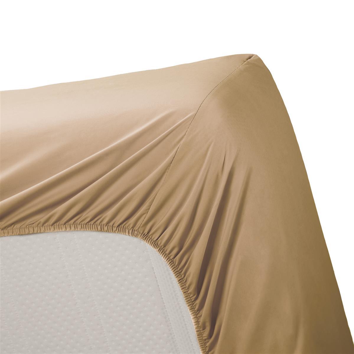 Ambiante Katoen - Hoeslaken - 200x210|220 - Khaki