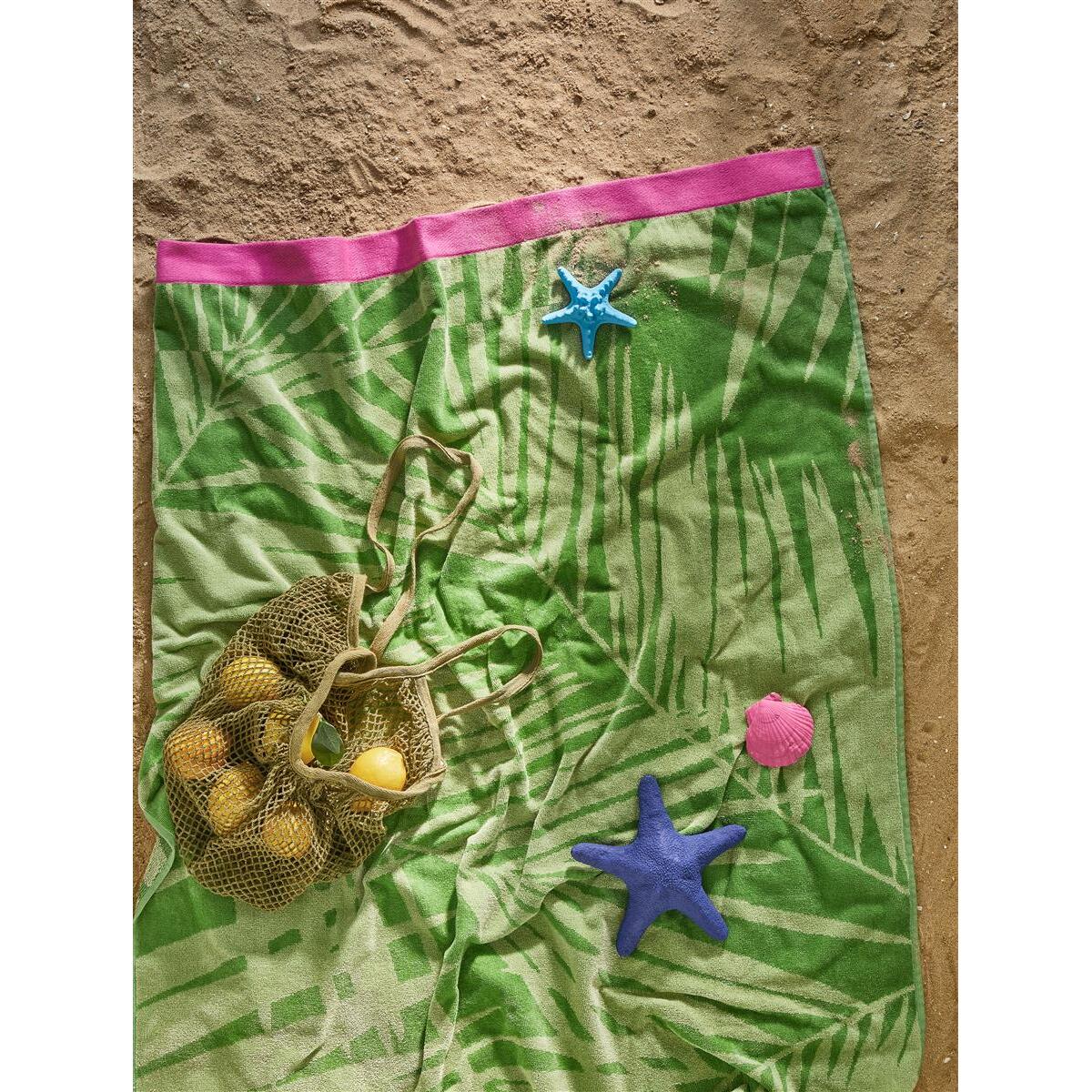 KAAT Amsterdam Belize Strandlaken - 100x180 cm - Groen