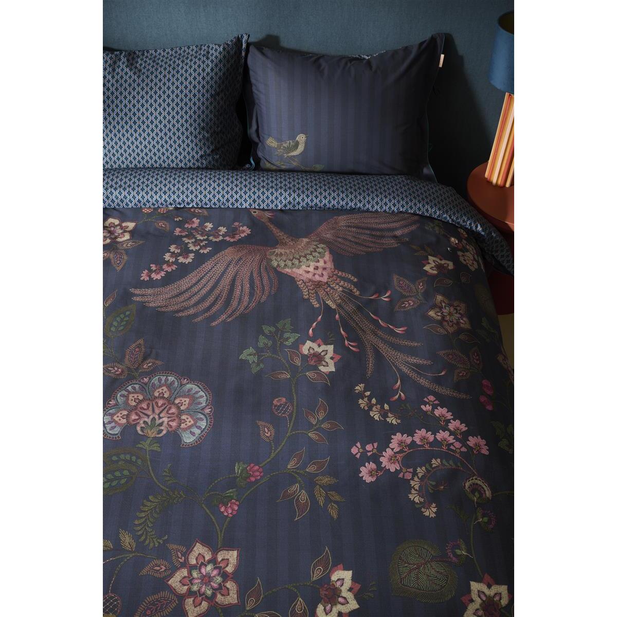 Pip Studio Buenas Noches  dekbedovertrek - 140x200|220 - Donker Blauw