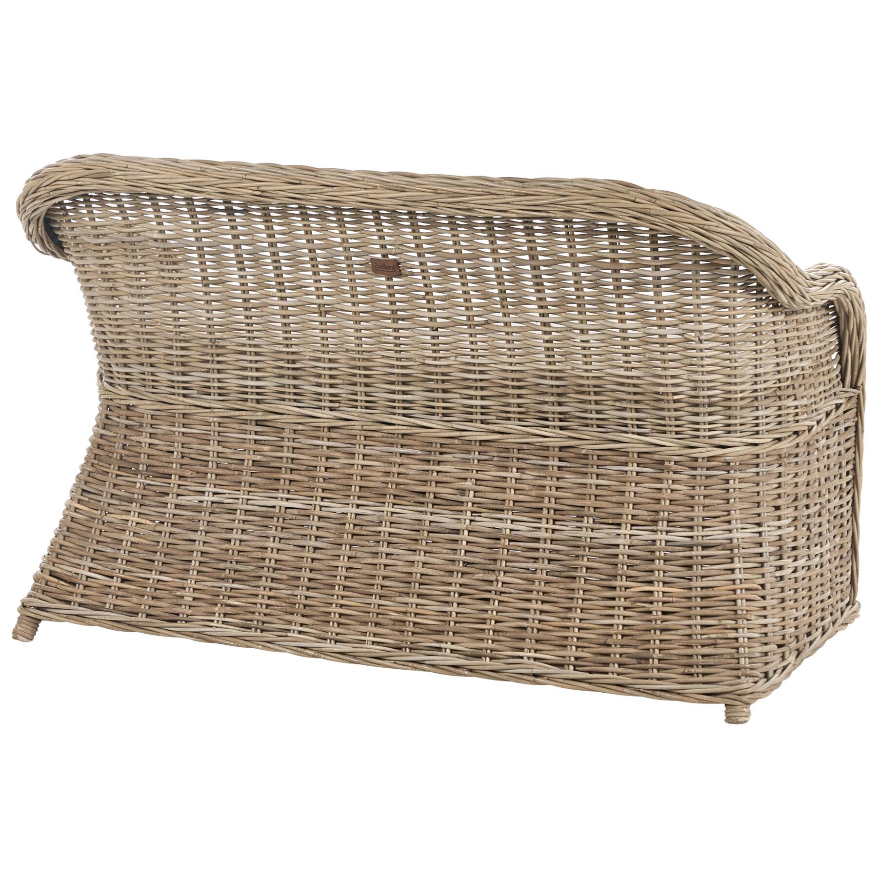 Beliani - SUSUA - Tweezitsbank - Natuurlijk - Rotan