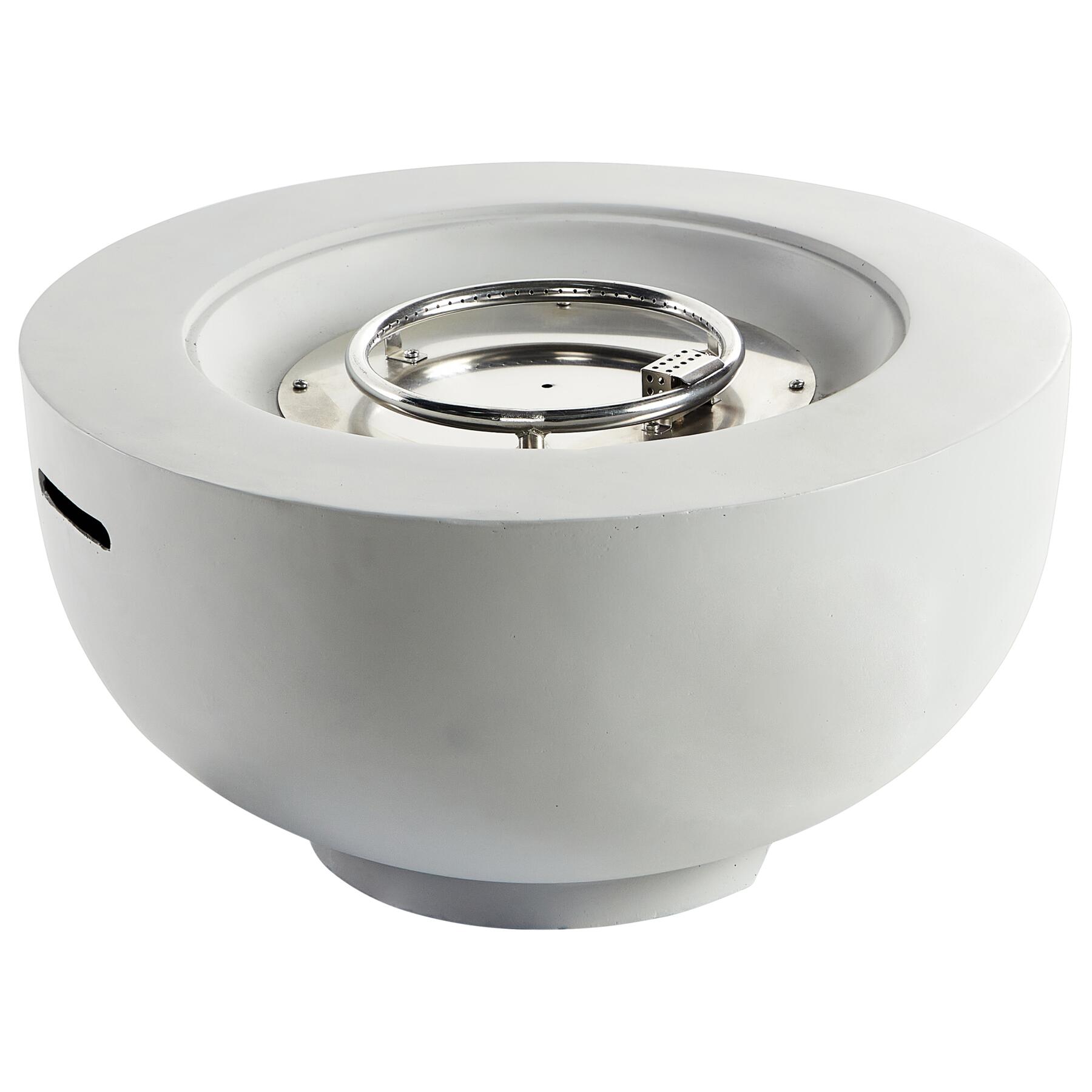 Beliani - DAISETU - Vuurkorf - Lichtgrijs - Glasvezelbeton