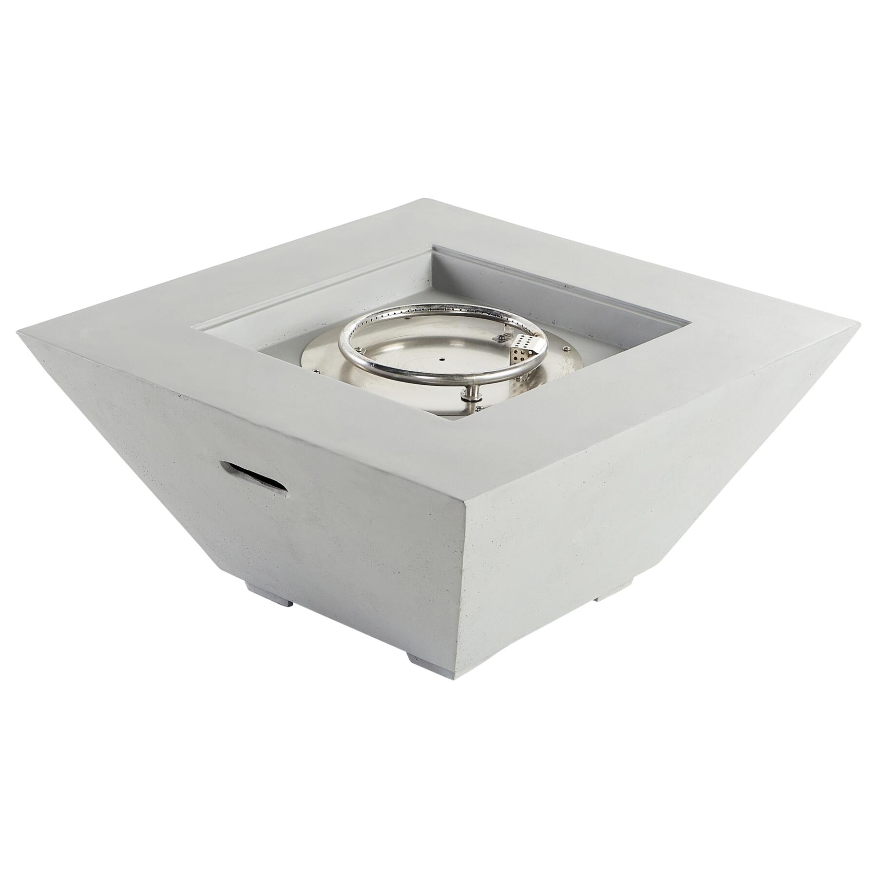 Beliani - KATMAI - Vuurkorf - Lichtgrijs - Glasvezelbeton