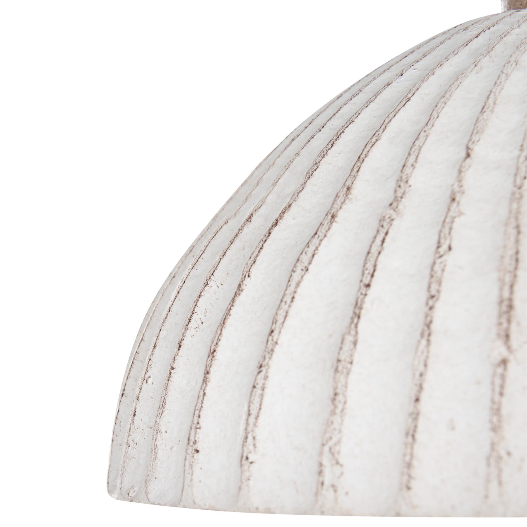 Beliani - COTTICA - Hanglamp - Wit - Papier-maché