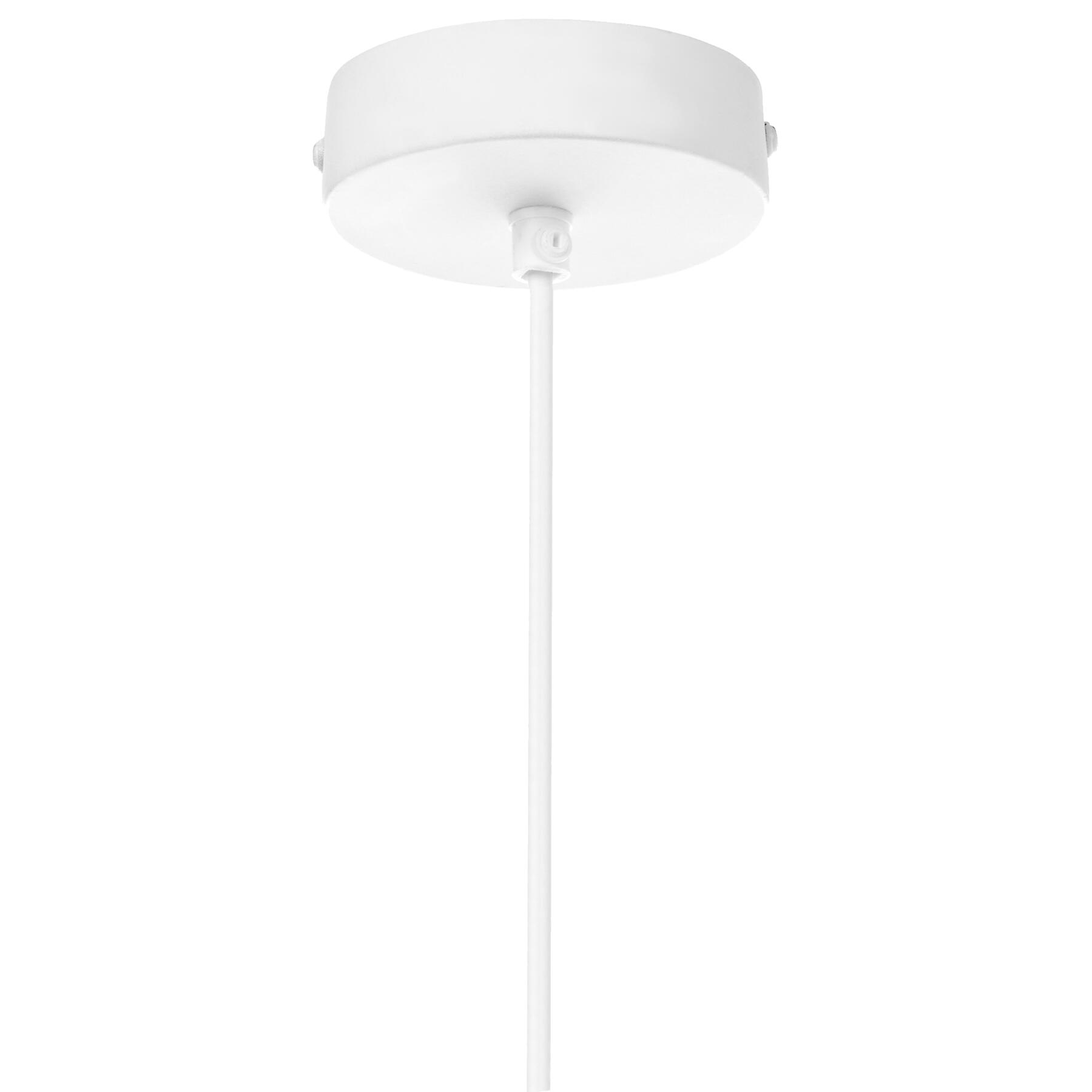 Beliani - COTTICA - Hanglamp - Wit - Papier-maché
