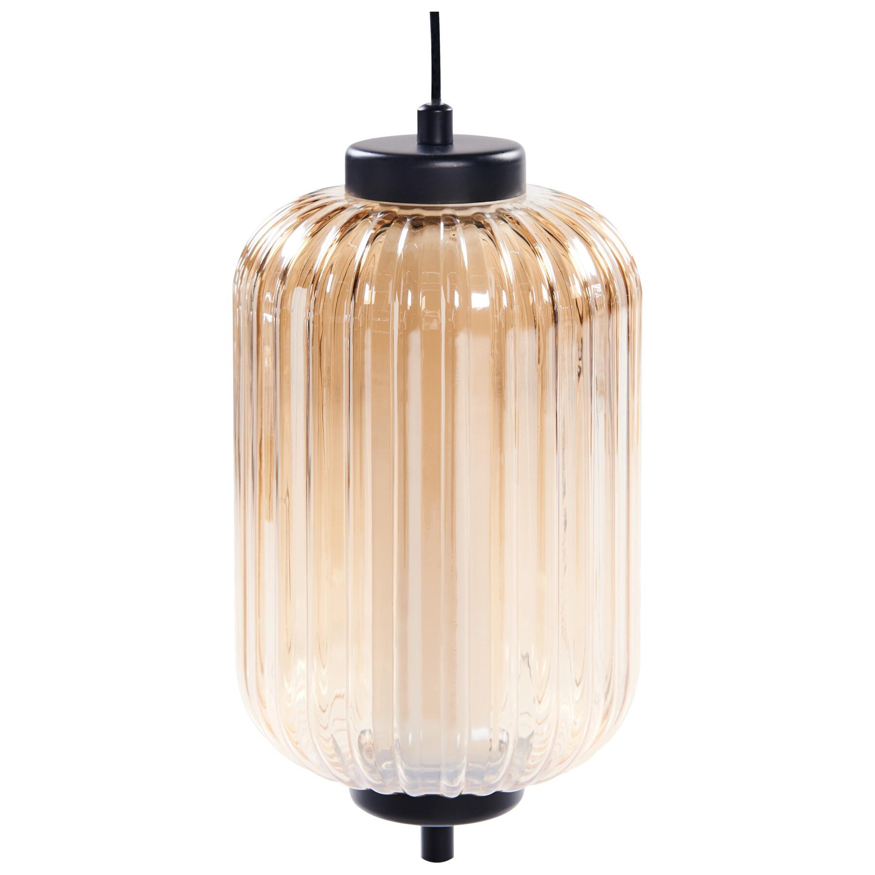 Beliani - SULLANE - Hanglamp 5 lampen - Meerkleurig - Glas