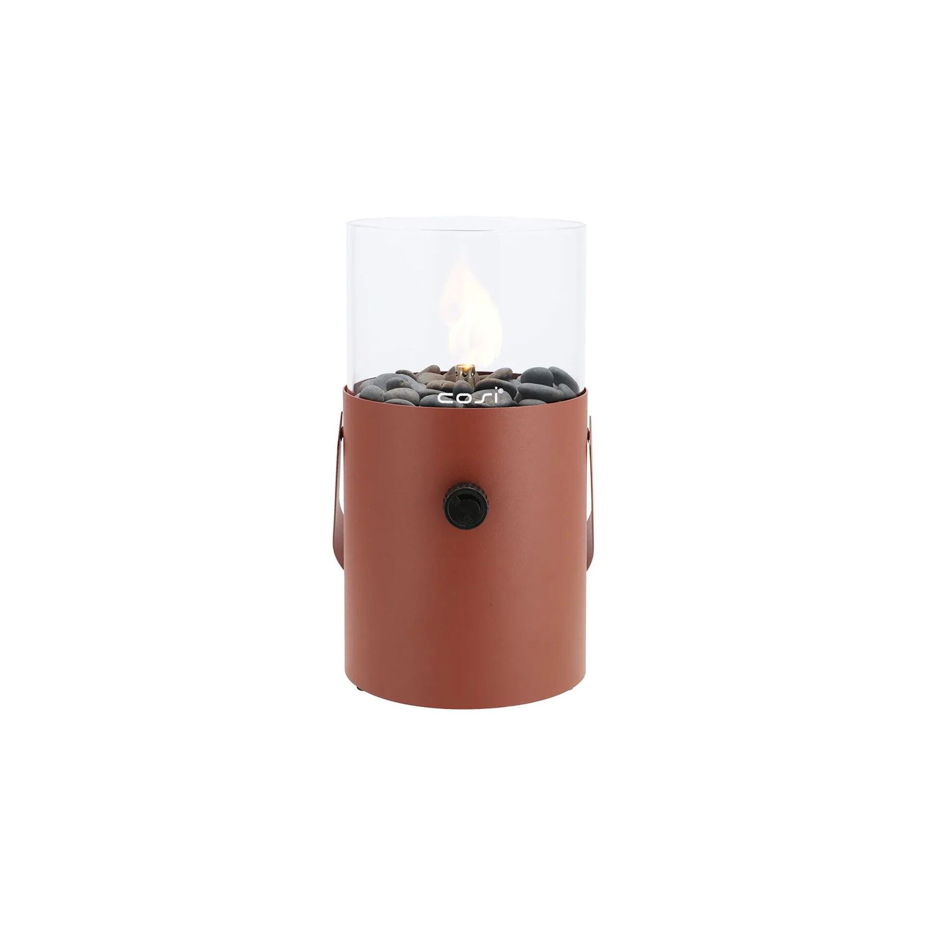 Cosiscoop terra brown - Original - gaslantaarn met gaspatroon