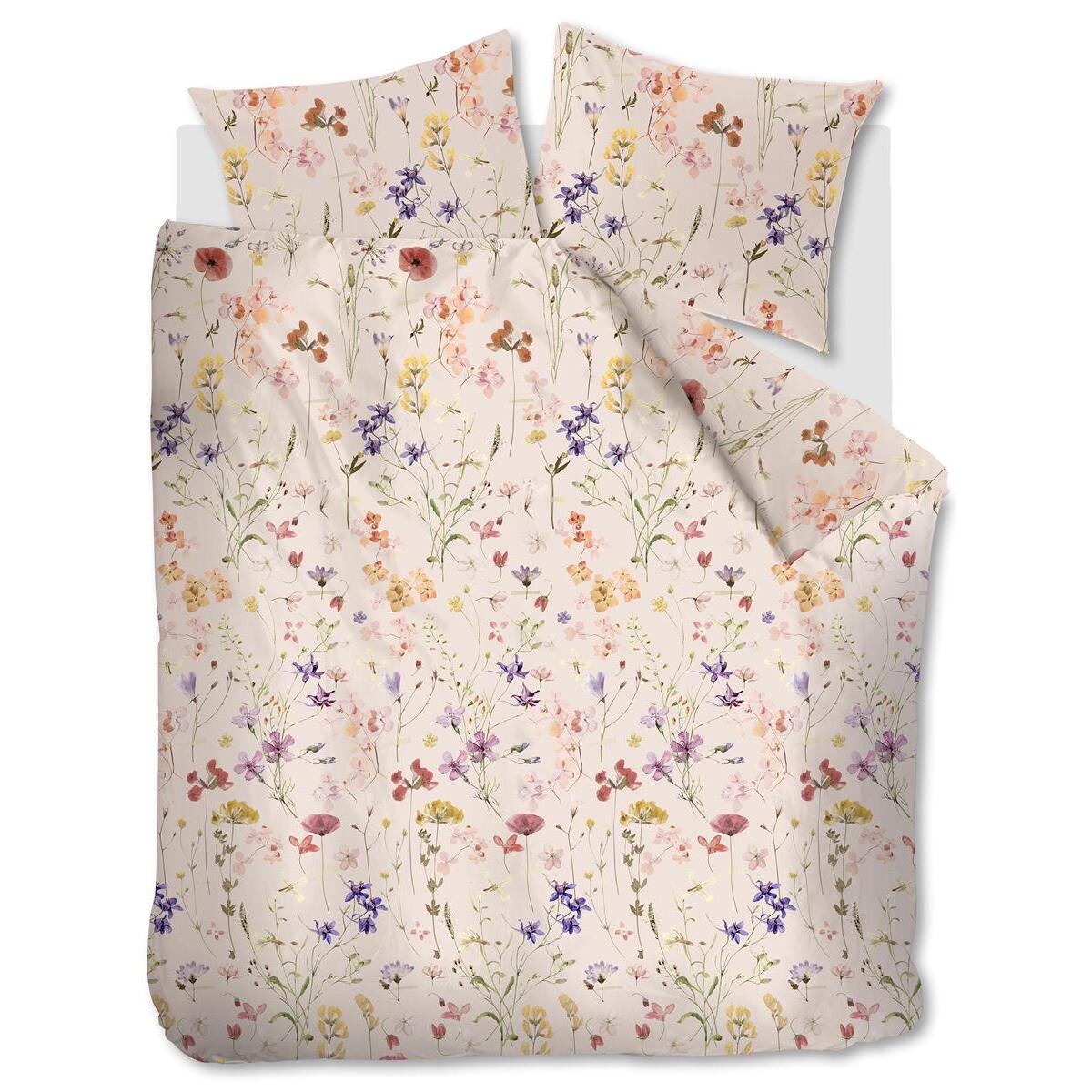 Ariadne at Home Flowerlove  dekbedovertrek - 200x200|220 - Zand