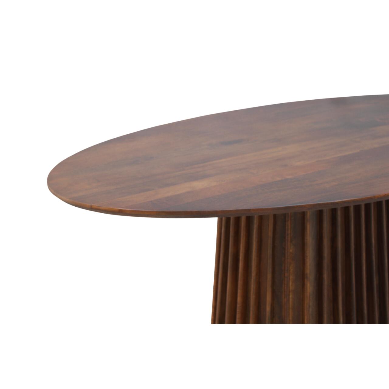 Eettafel Madrid ovaal 160cm