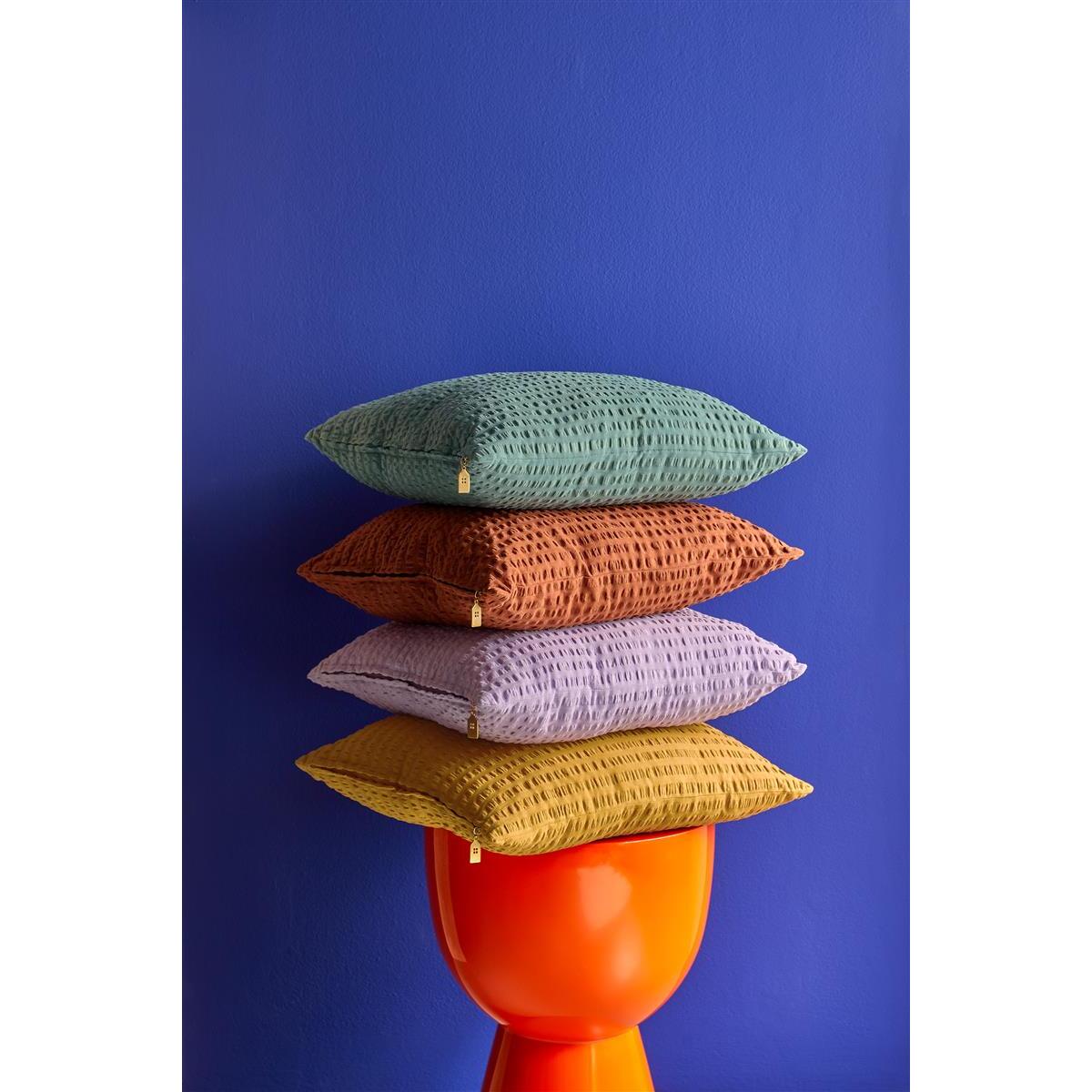 KAAT Amsterdam Cheer Sierkussen - 45x45 cm - Oker