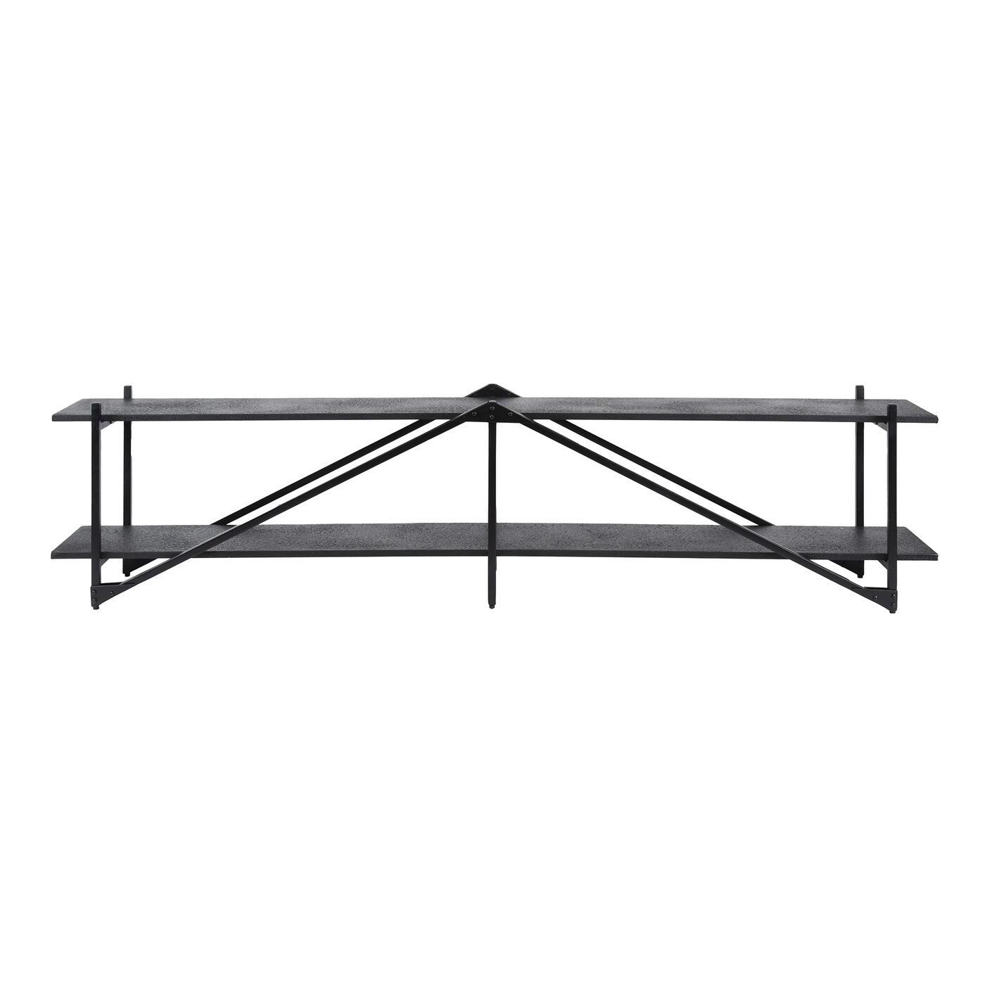 Giga Meubel - Tv-meubel - Metaal - 220x35x51 - Piega