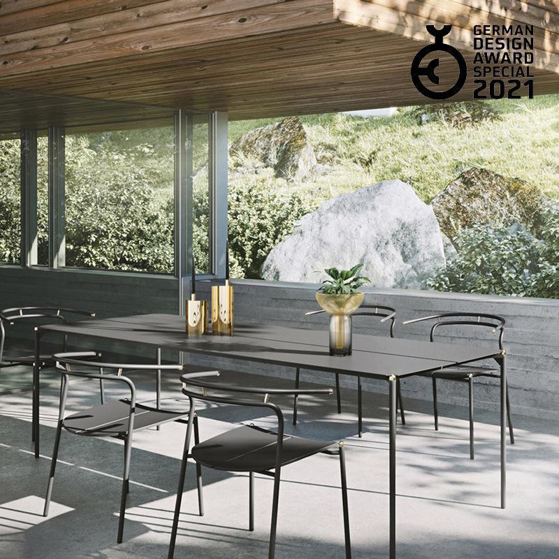 AYTM Novo tuintafel 80x160 taupe