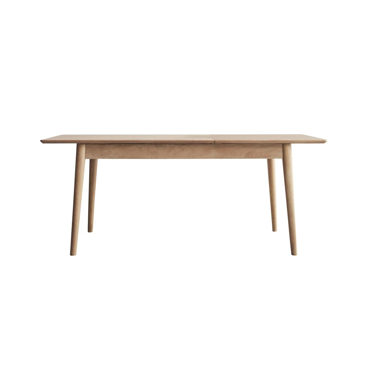 Tikamoon - Uitschuifbare tafel in massief mangohout 190x88 Cloé