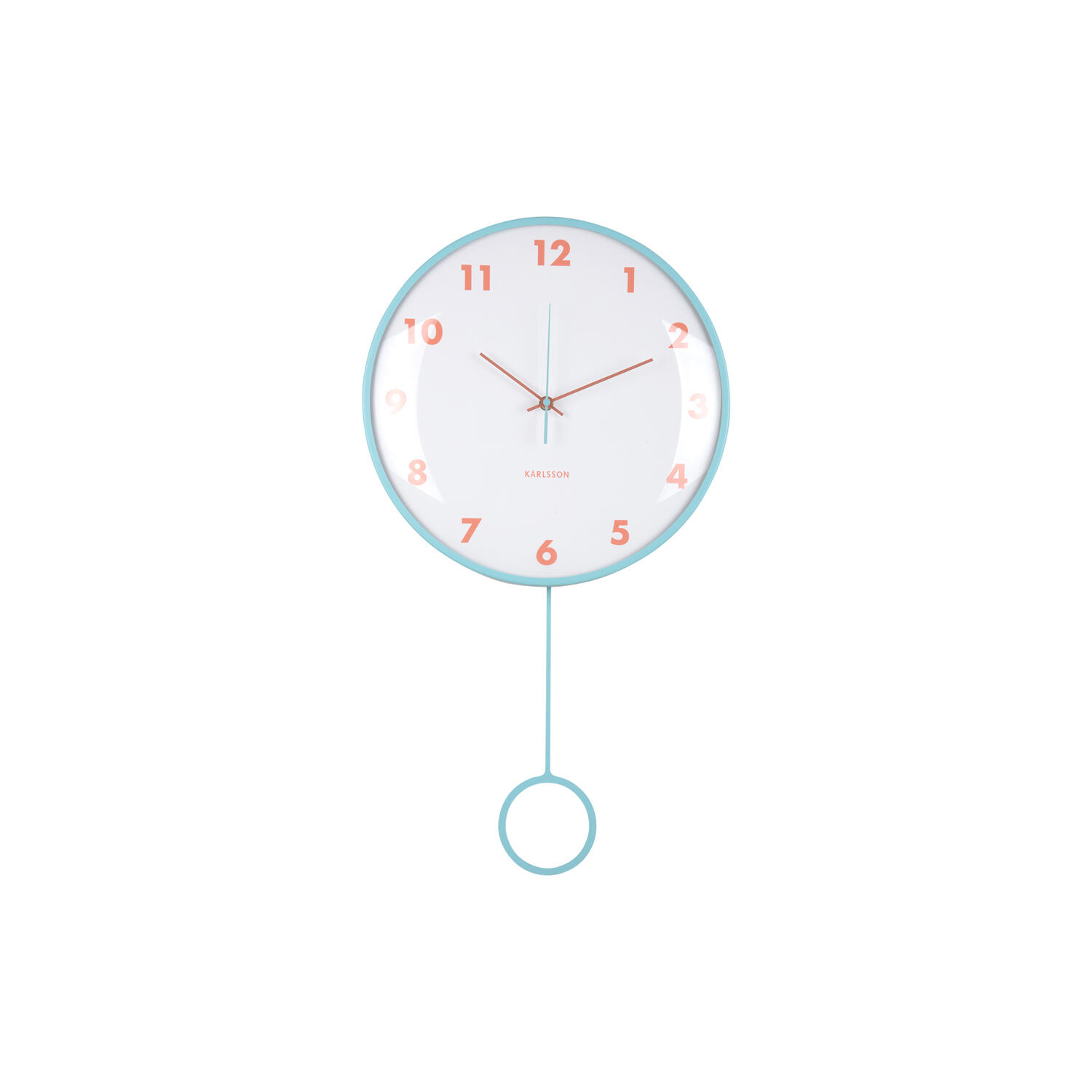 Karlsson - Wall Clock Cheeky Dome Pendulum