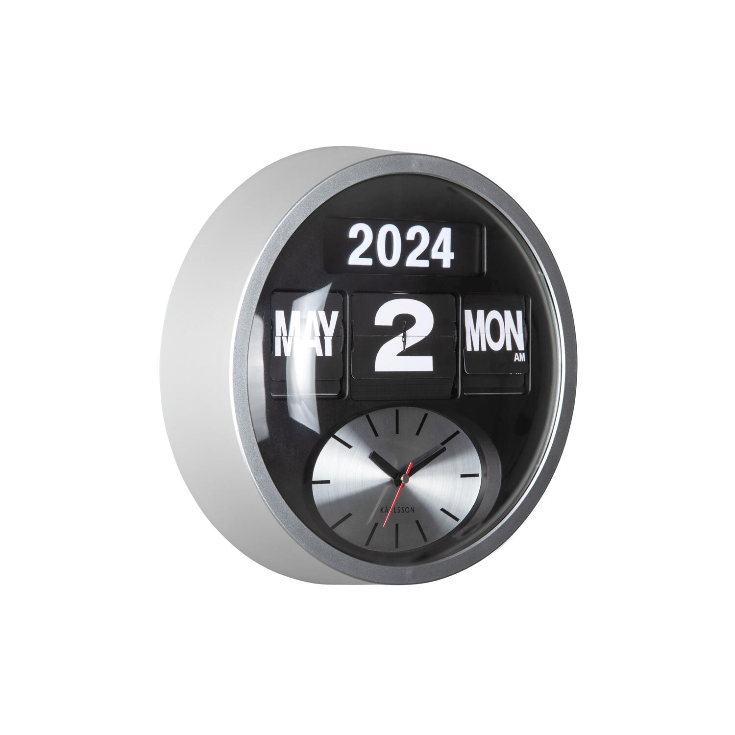 Karlsson - Wall Clock Round Flip