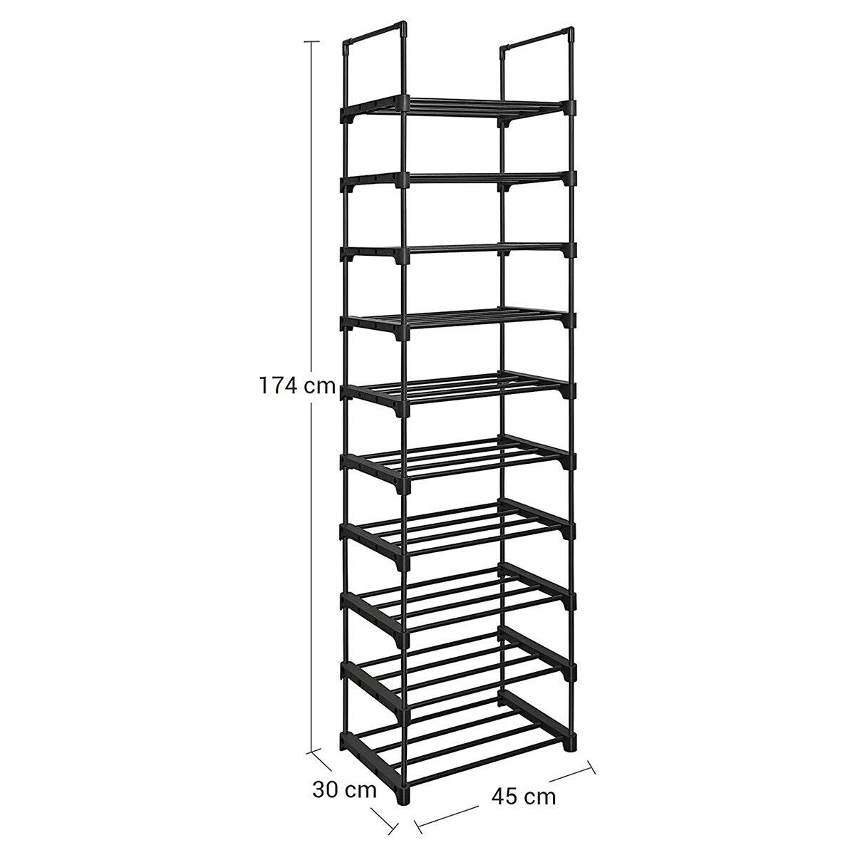 Calicosy - Schoenenrek met 10 Moduleerbare Niveaus - H174 cm