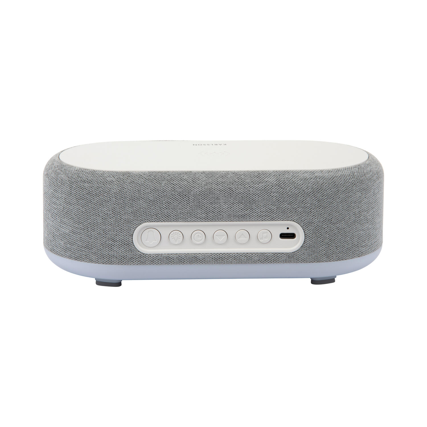 Karlsson - Alarm Clock Vogue w. Phone Charger And Blue Tooth