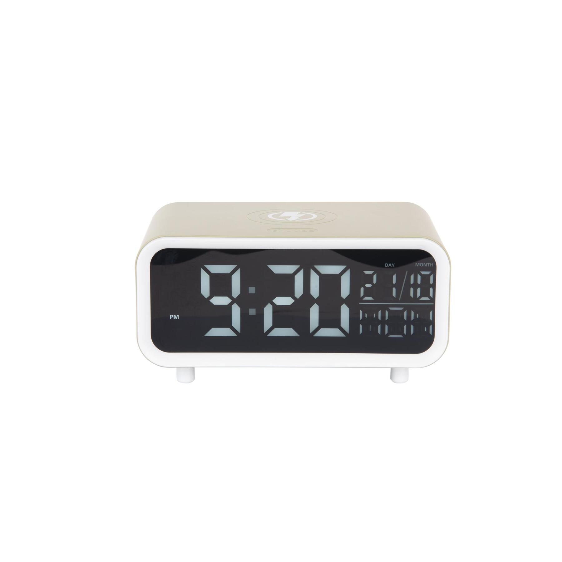 Karlsson - Alarm Clock Chunky LED w. Phone Charger