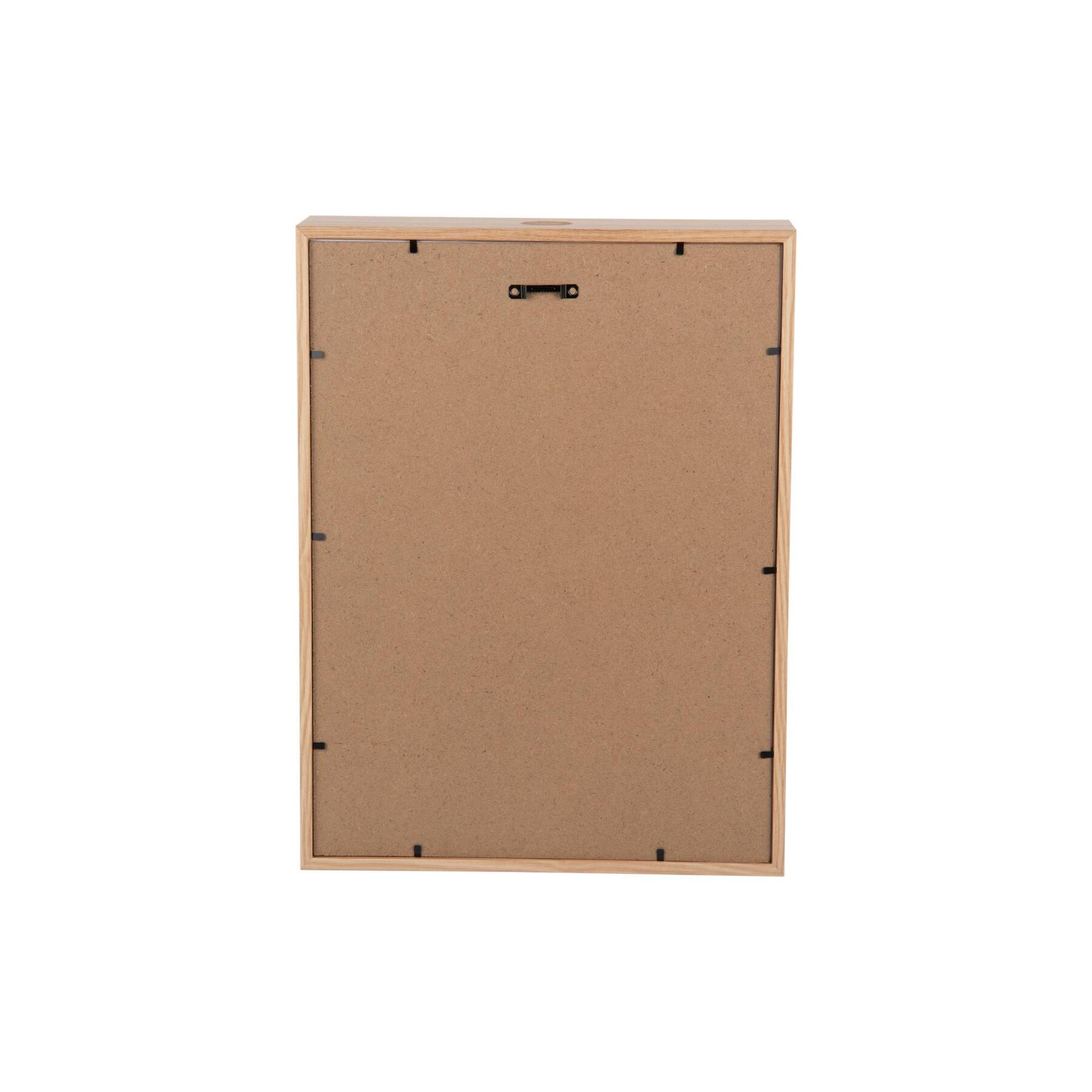 Present Time Wanddecoratie Momentum Box - Licht hout - 8x30x40cm