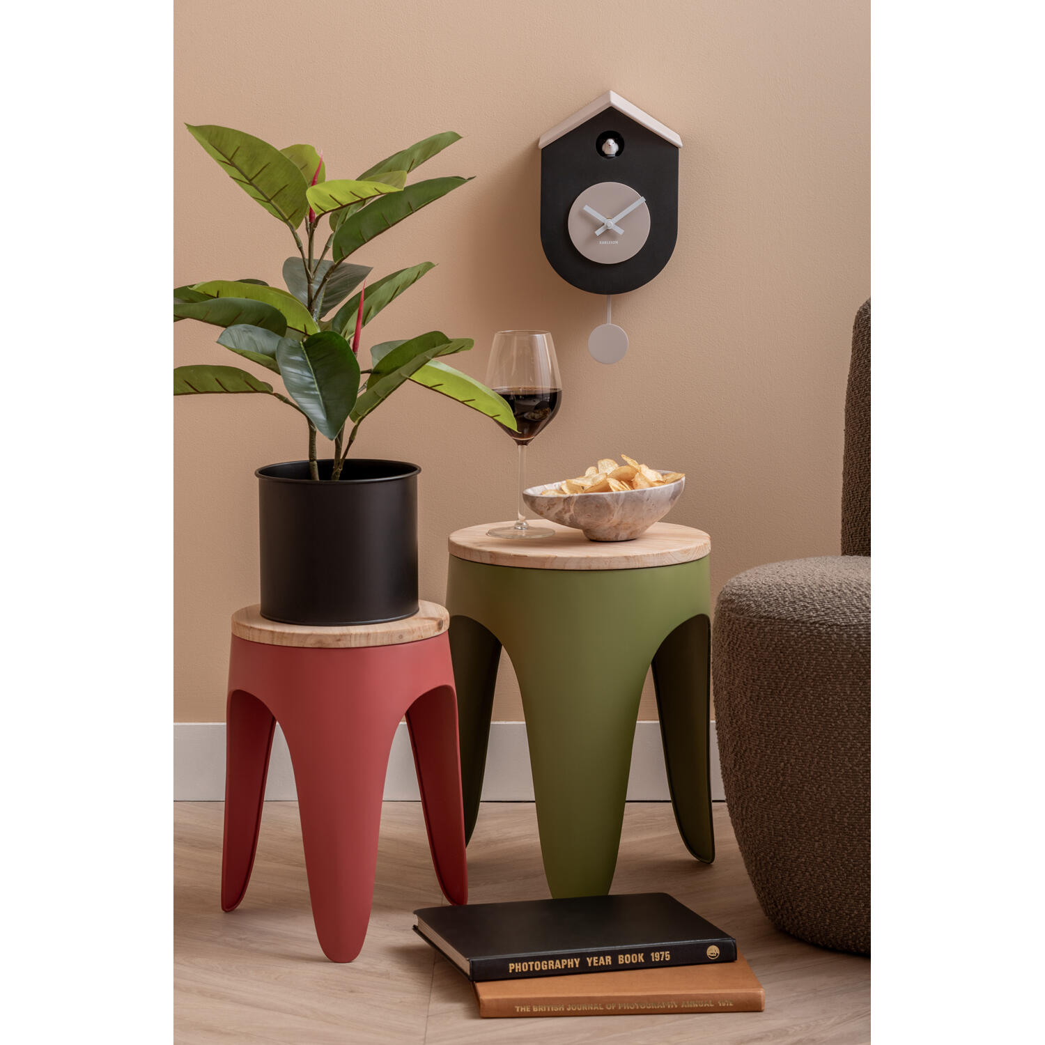 Leitmotiv - Stool Set Double Funky
