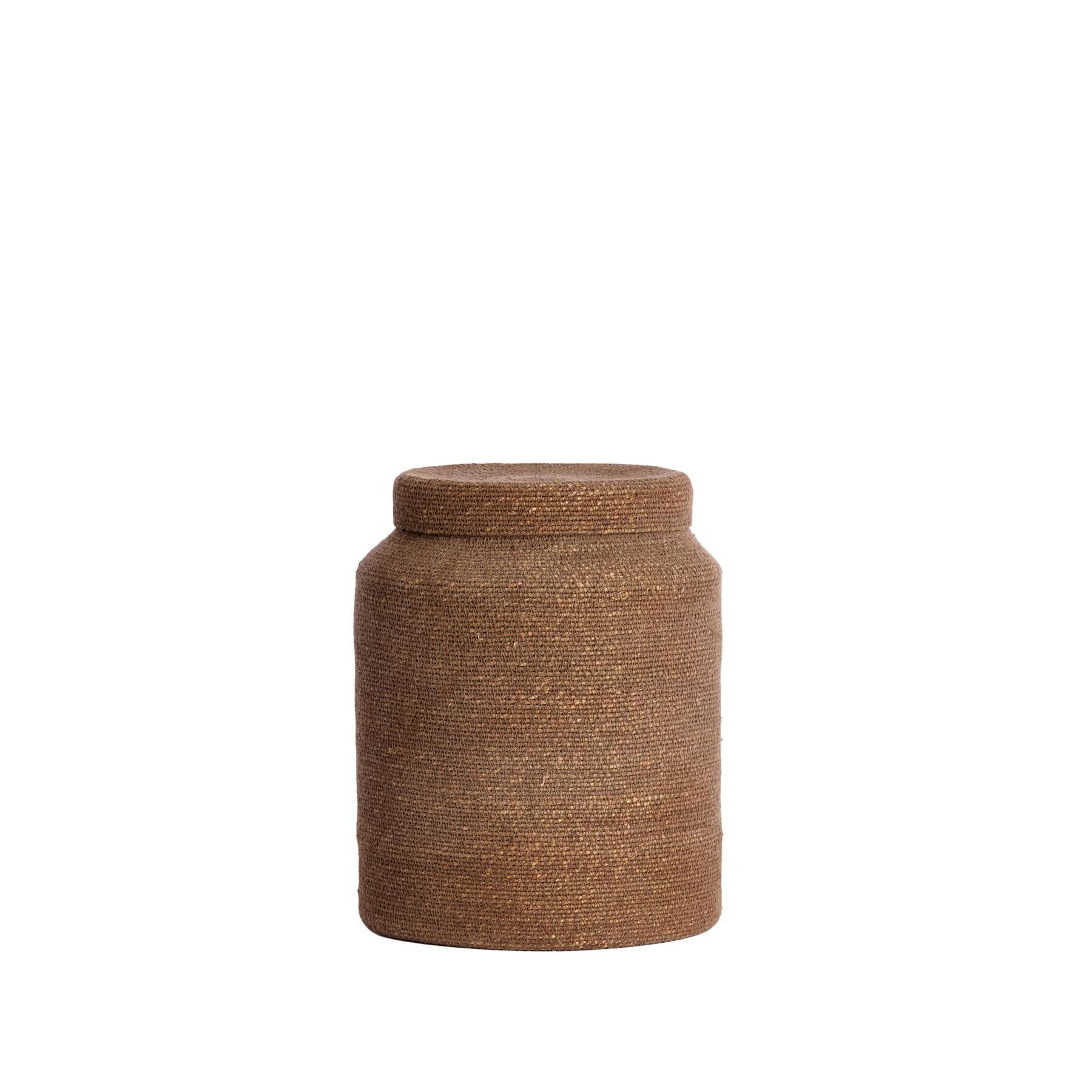 Light & Living Mand Betania - Donkerbruin - Ø33cm - Set van 2