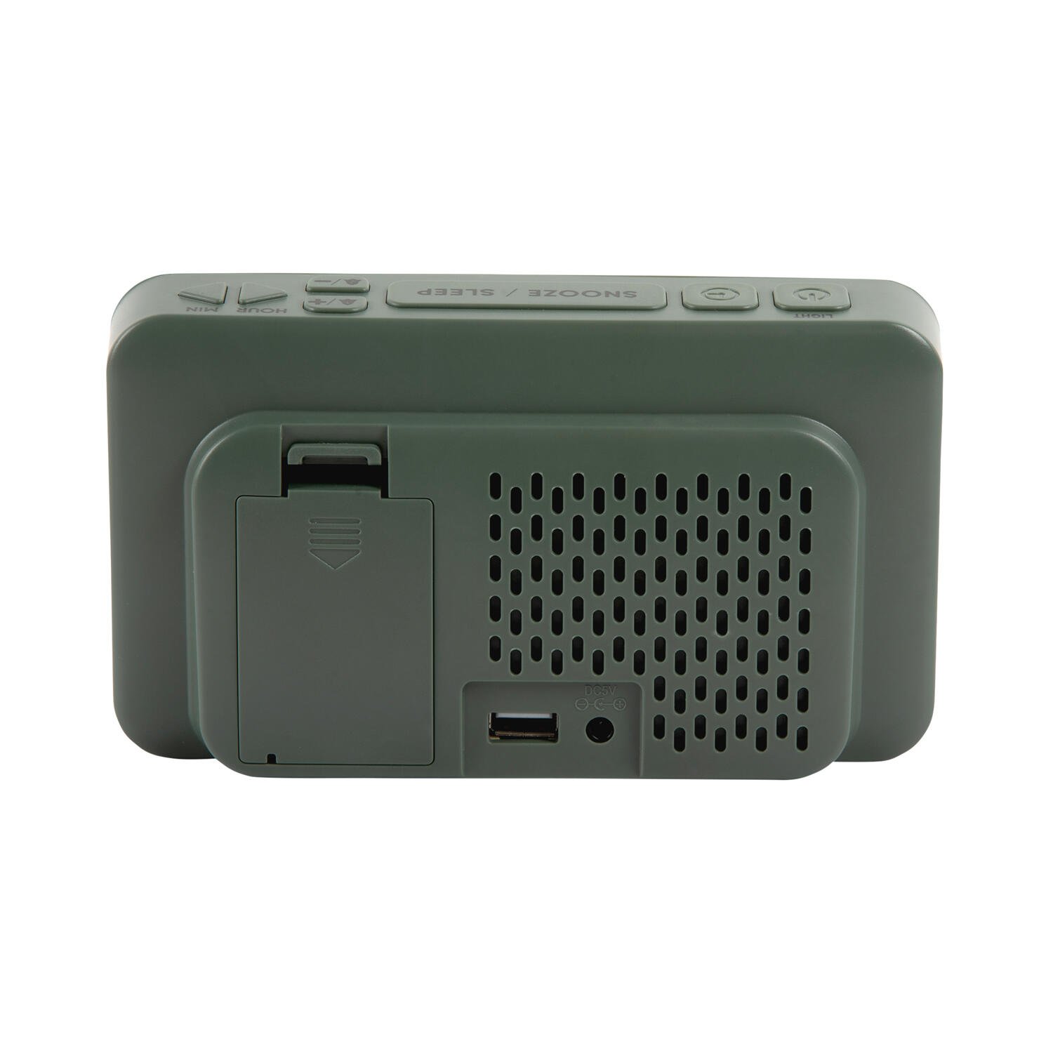 Karlsson Wekker New Retro - Jungle groen - 16.5x4.5x9cm