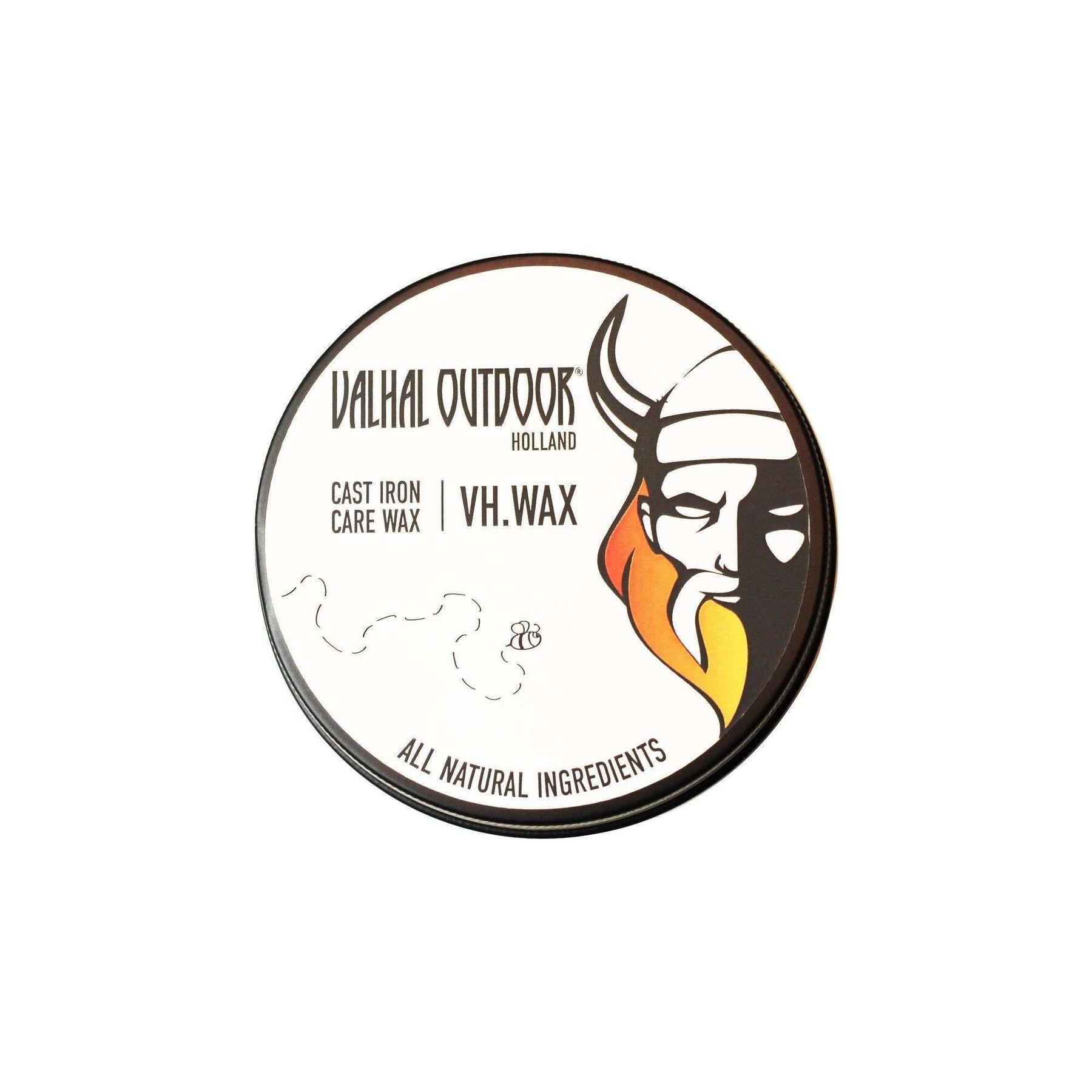 Valhal Outdoor - wax voor gietijzeren pannen