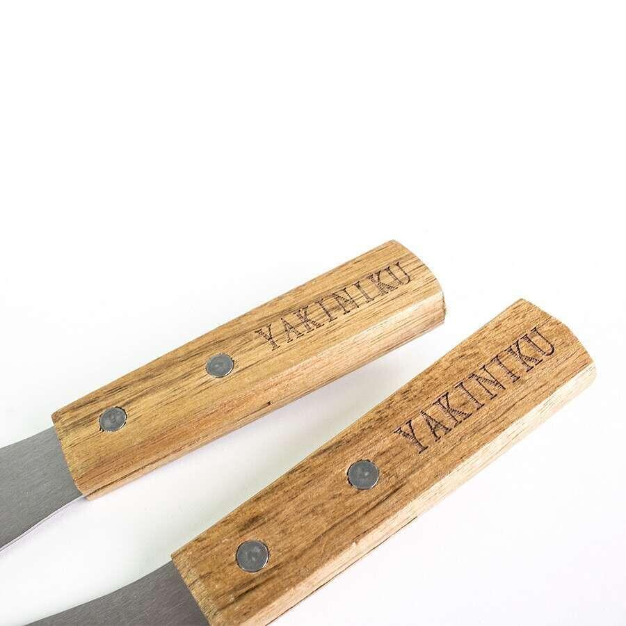 Yakiniku BBQ Accessoire Spatel Set van 2 Stuks