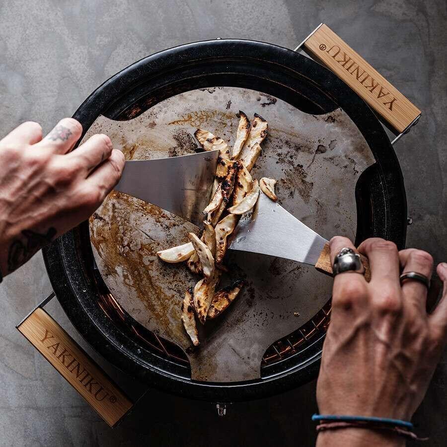 Yakiniku BBQ Accessoire Spatel Set van 2 Stuks