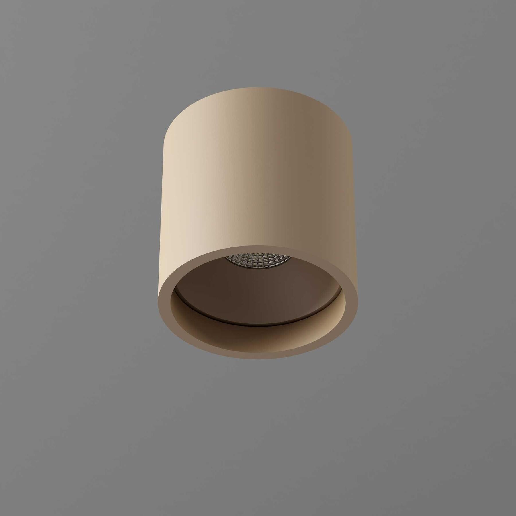 Artdelight Plafondlamp Orleans  Ø 11 cm H 10 cm champagne