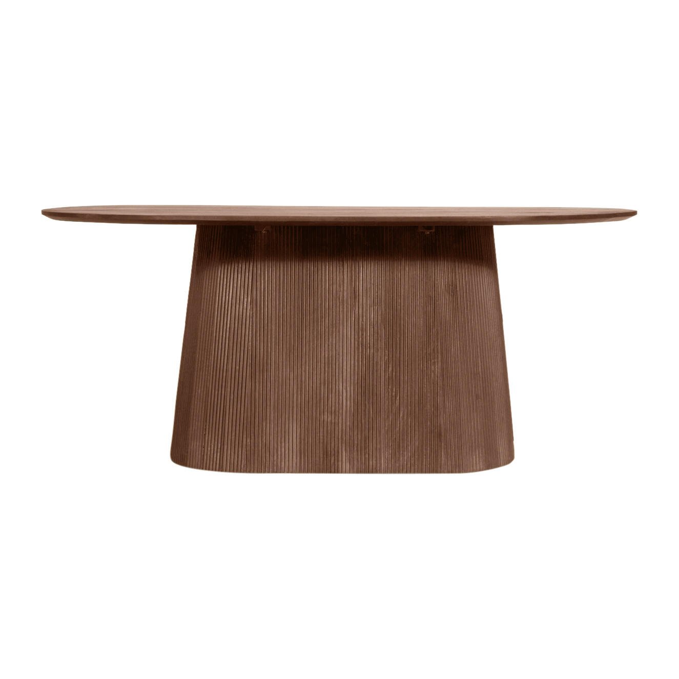 by fonQ Grand Eettafel Tabacco Mangohout - 230 x 110 cm