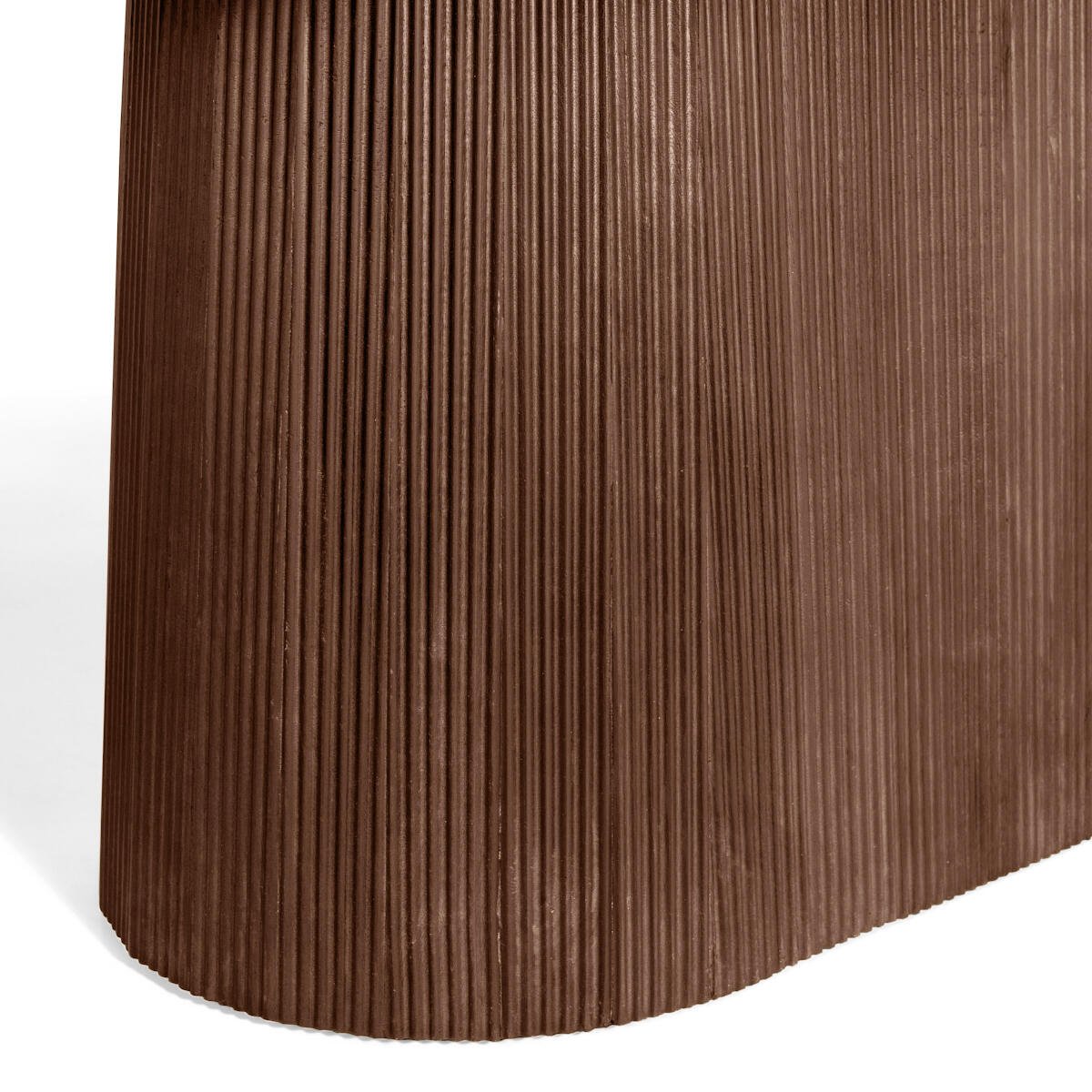 by fonQ Grand Eettafel Tabacco Mangohout - 230 x 110 cm