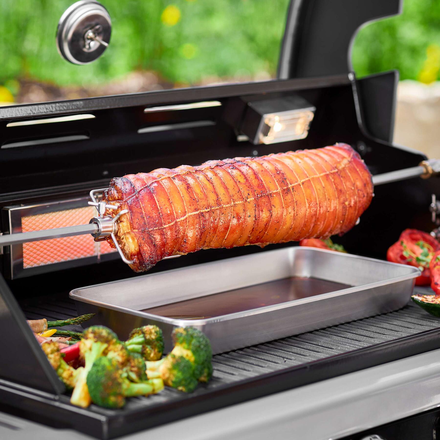 Rösle Barbecue Premium Draaispies voor Videro en Magnum G4 | G6