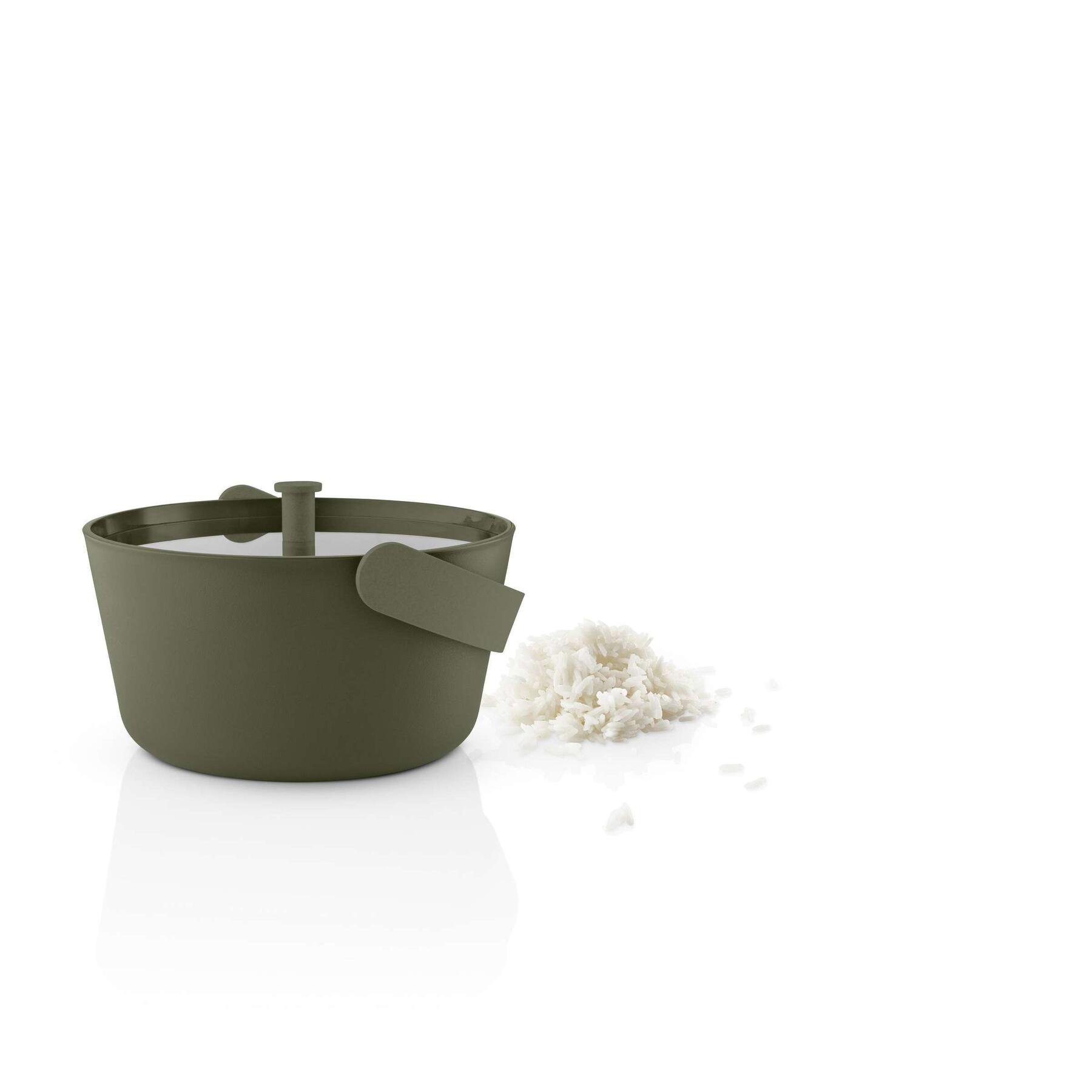 Eva Solo - Rijst Stomer voor Magnetron, 22 x 10.5 cm, Groen - Eva Solo
