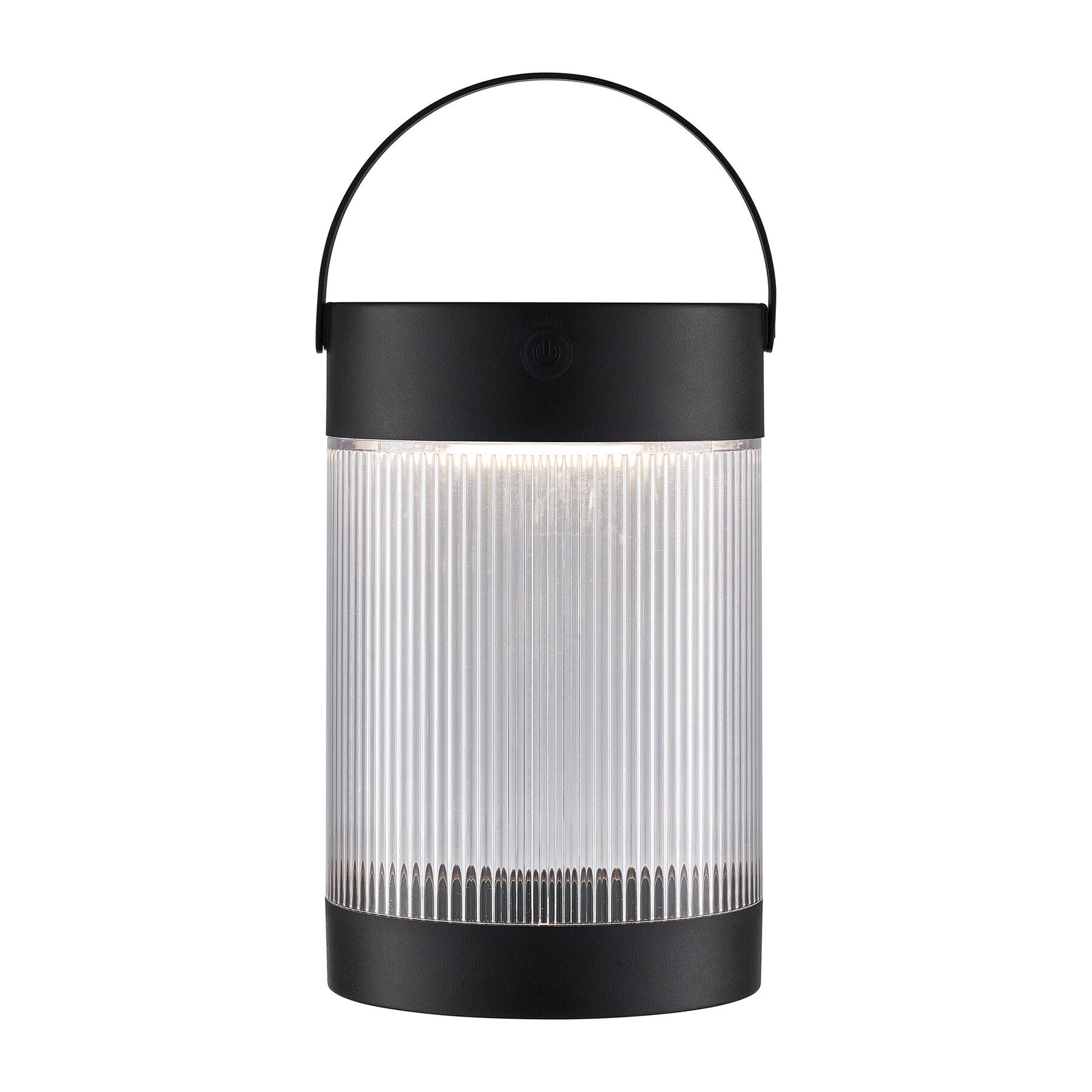 Nordlux Coupar Draagbare Solar Tafellamp - Zwart
