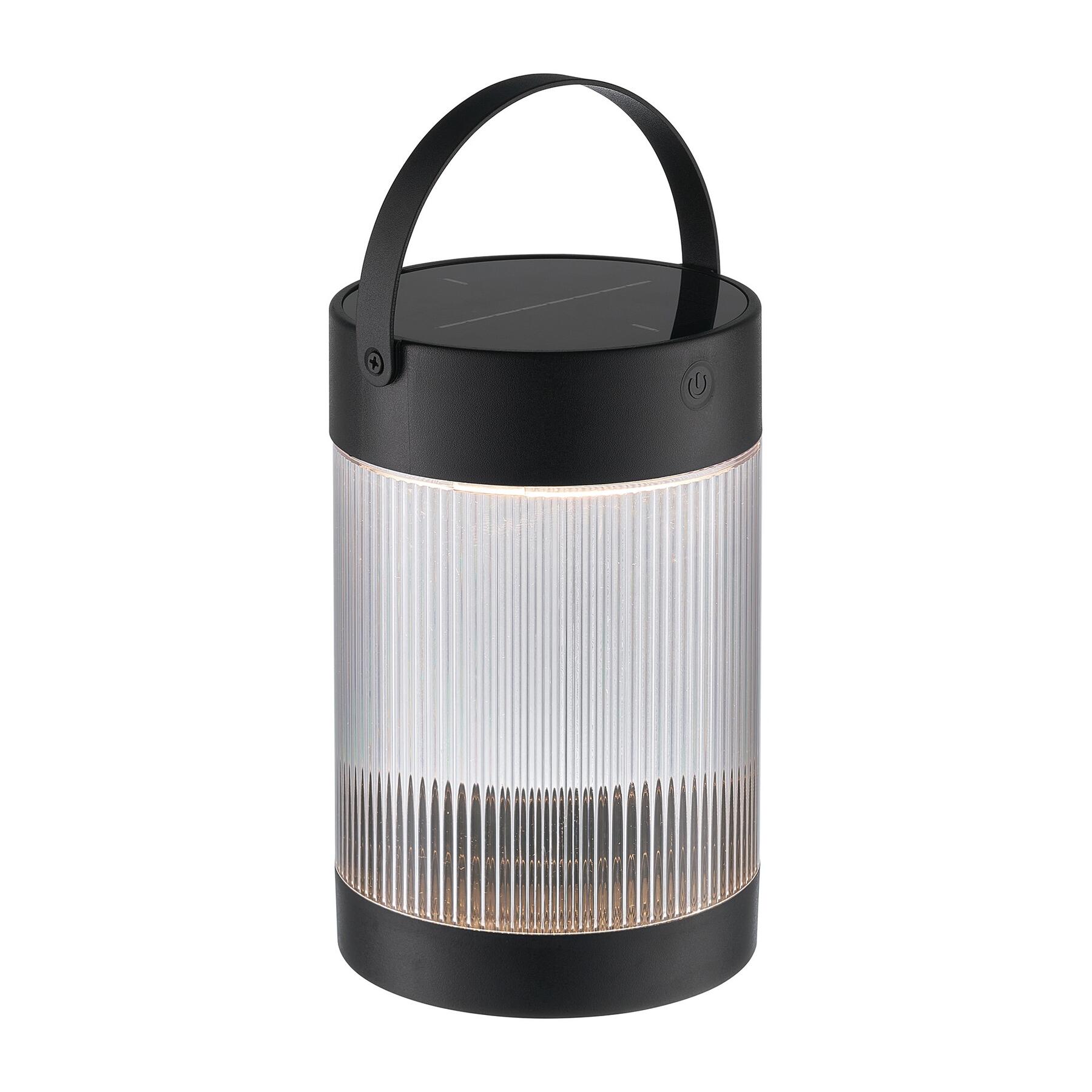Nordlux Coupar Draagbare Solar Tafellamp - Zwart