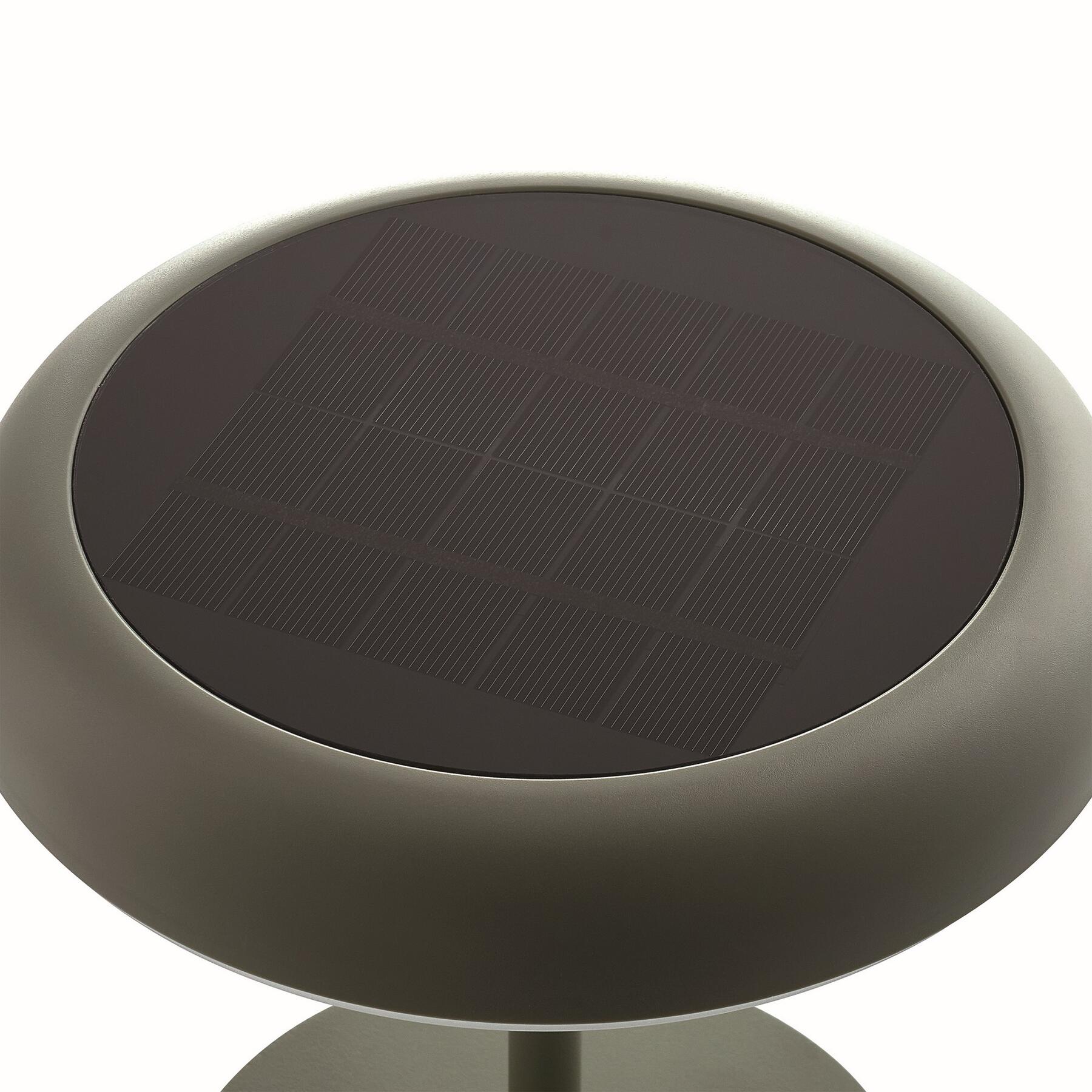 Nordlux Elmer Solar Tafellamp - Olijfgroen