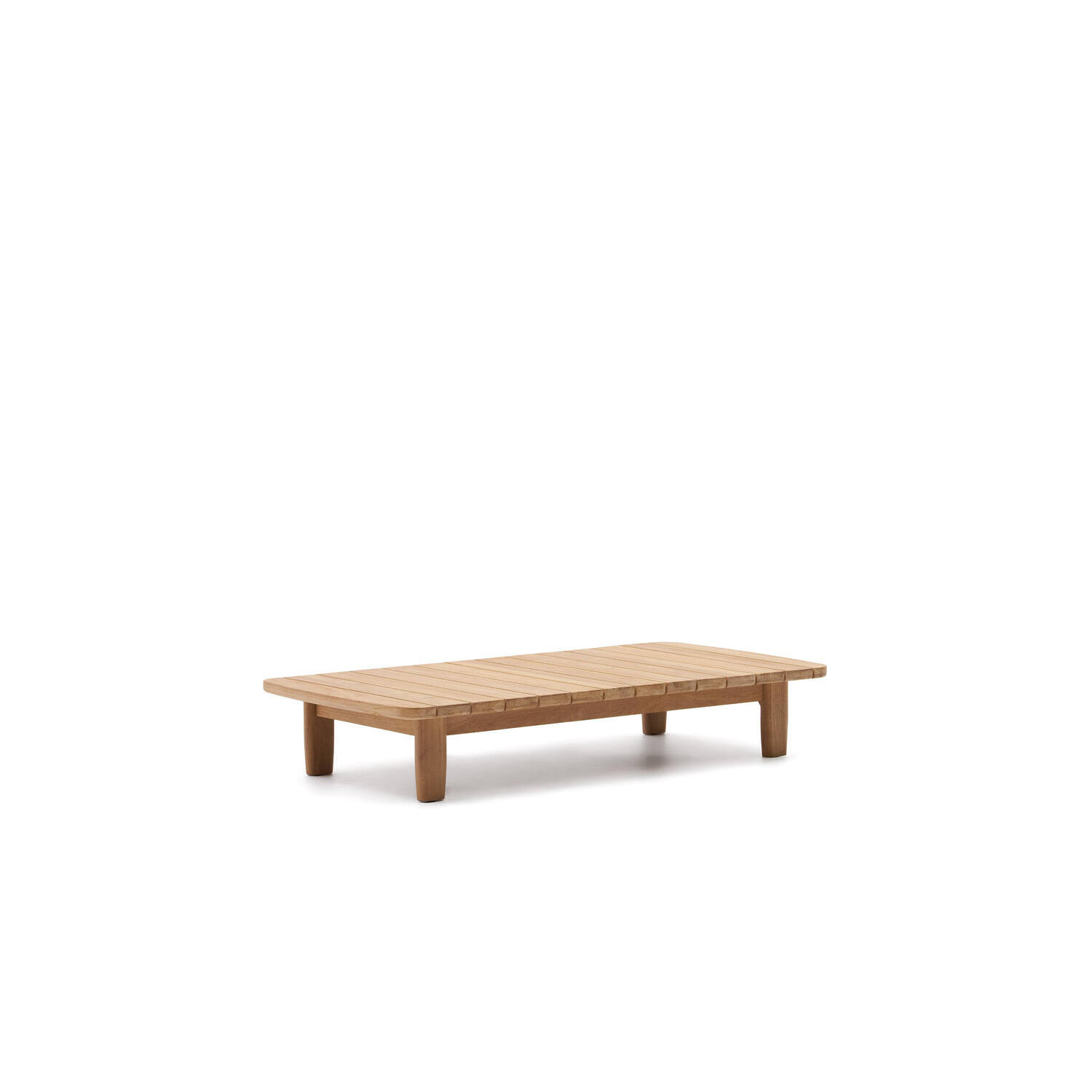 Kave Home - Koffietafel Tirant van FSC 100% massief teakhout 140 x 70
