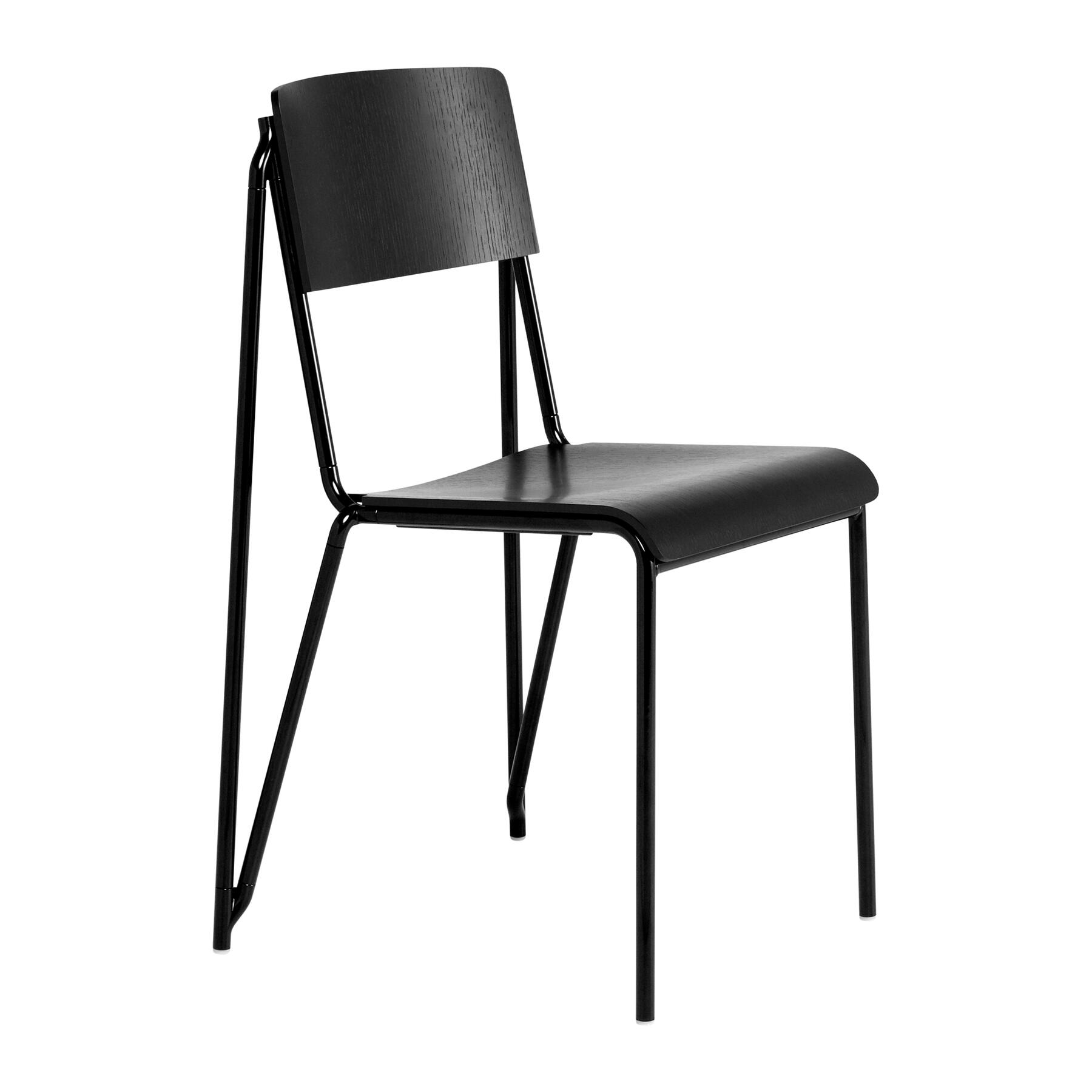 HAY Petit Eetkamerstoel - 	Zwart