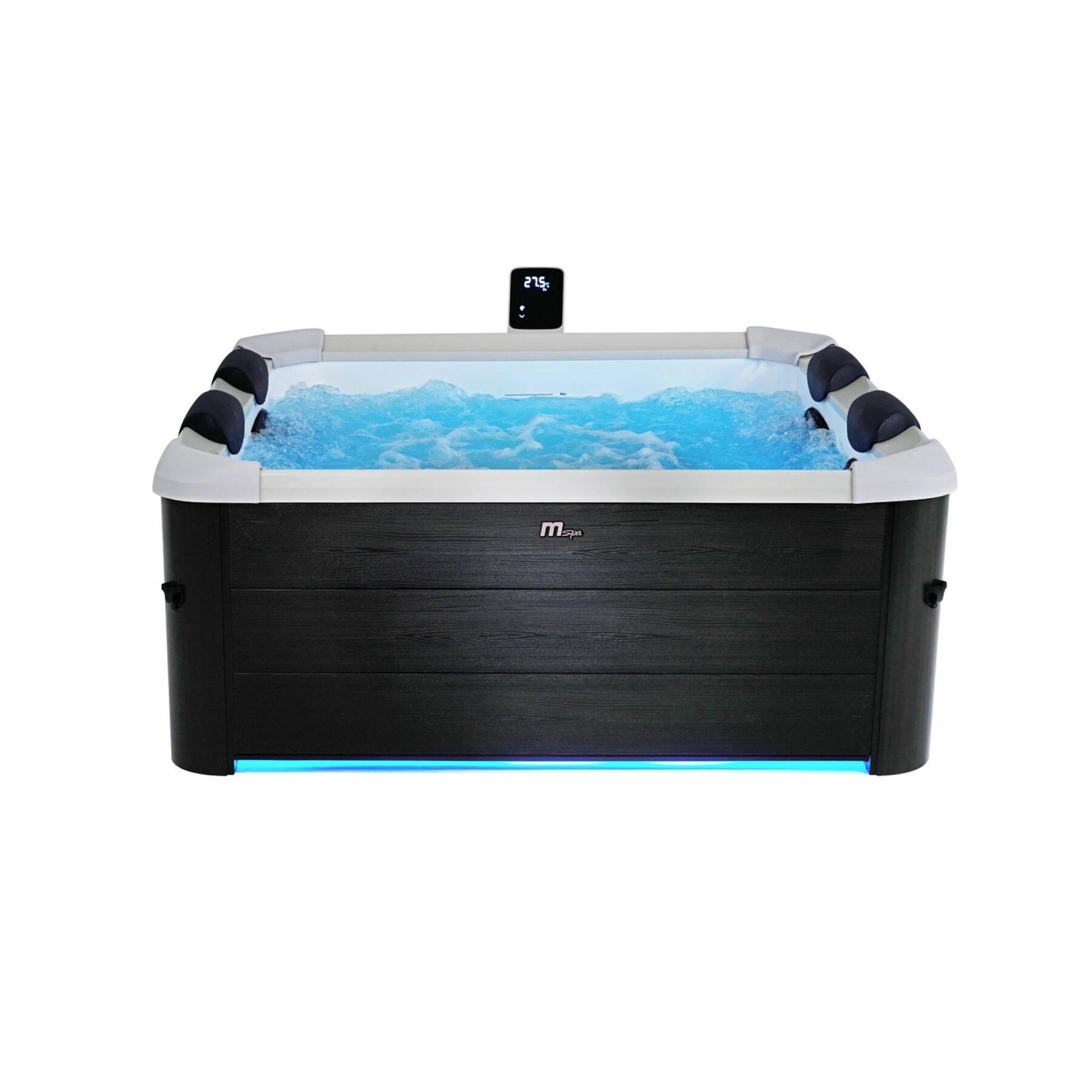 sweeek - SPA Oslo- 6 personen Hydromassage 4 kussens 160cm