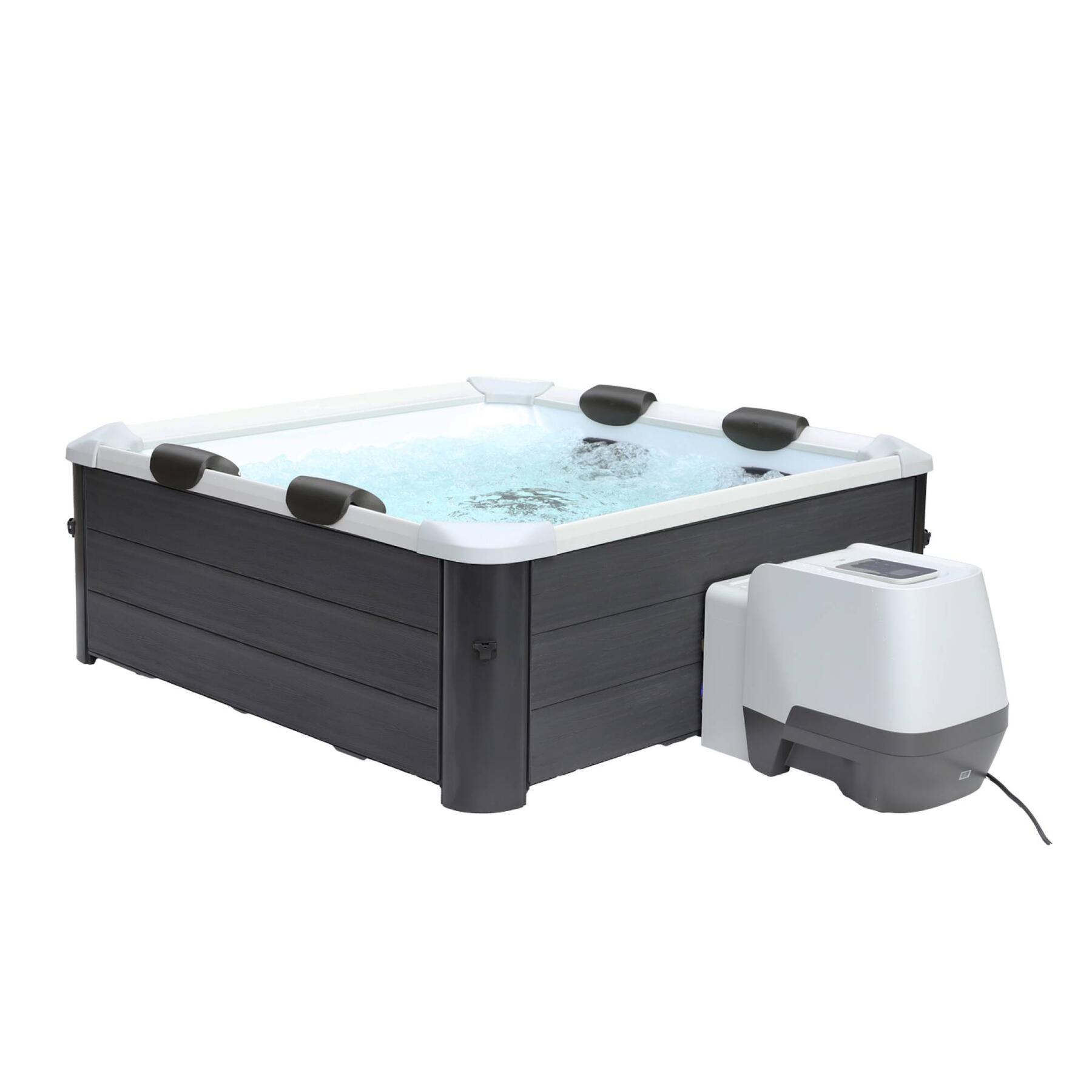 sweeek - SPA Oslo- 6 personen Hydromassage 4 kussens 160cm