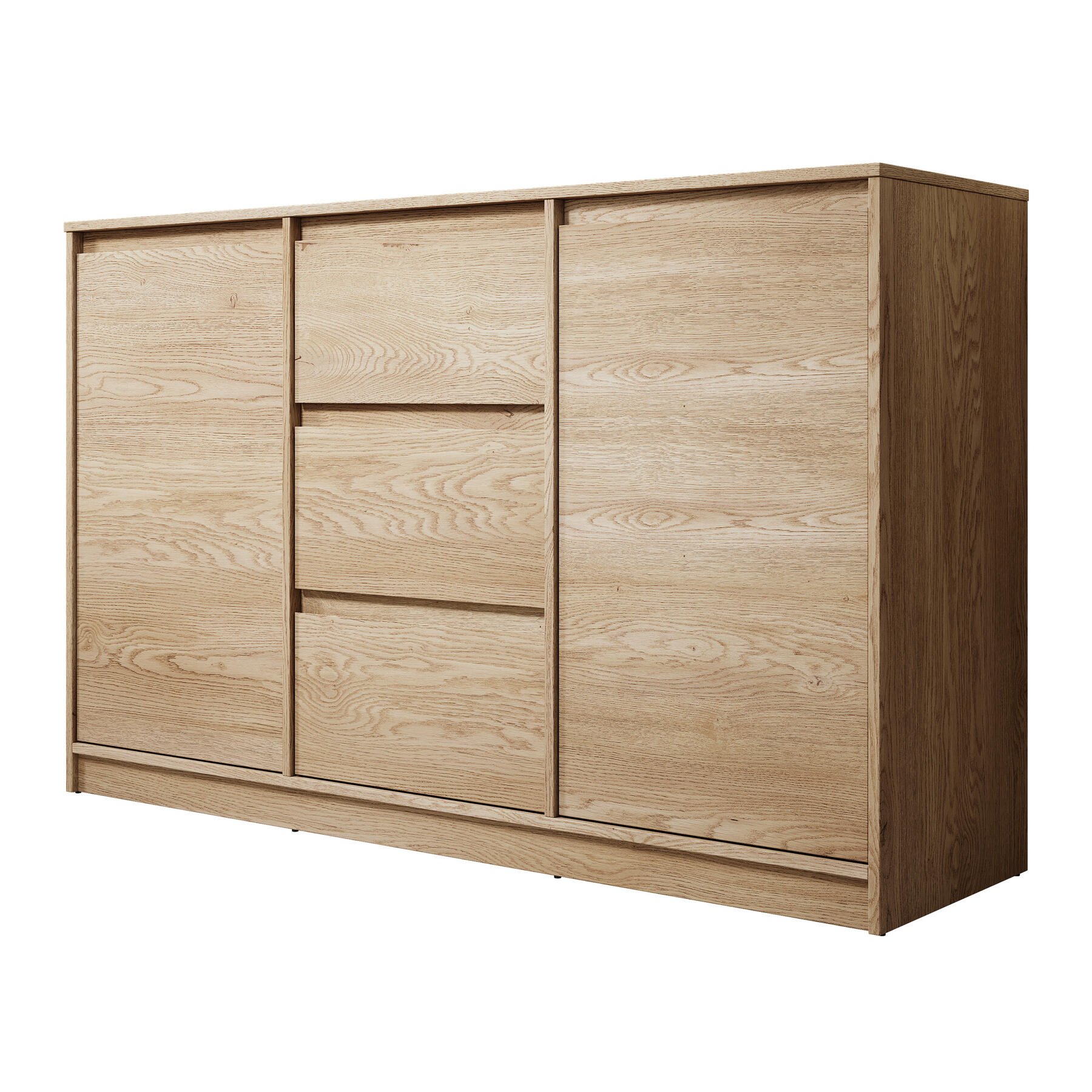 Meubella Dressoir Cuarto - Eiken - 138 cm