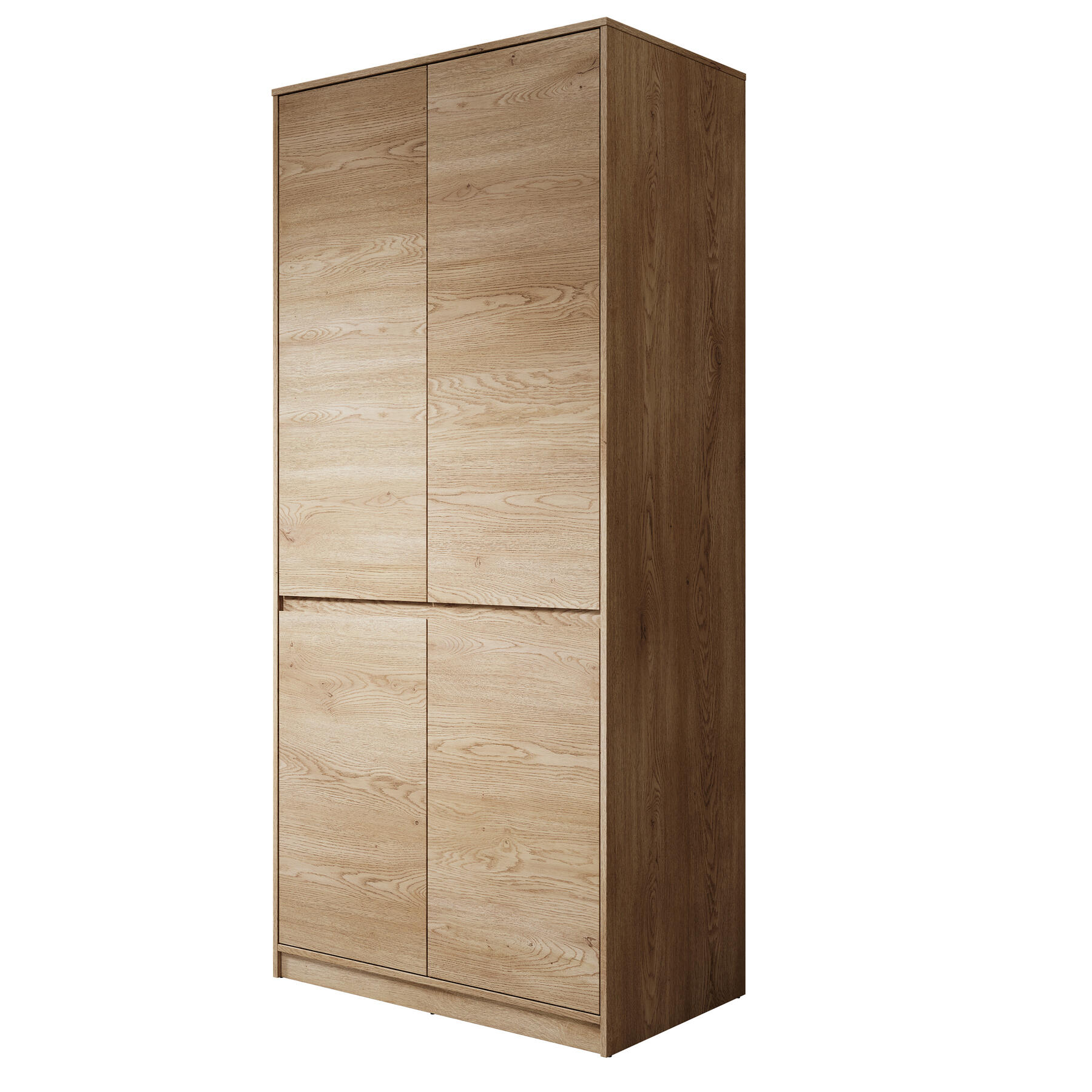 Meubella Kledingkast Cuarto - Eiken - 91 cm