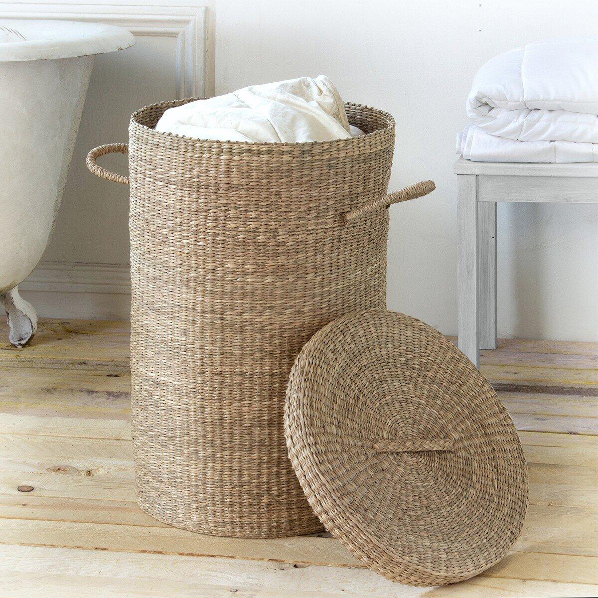 Calicosy - Zeebies Wasmand - Natuurlijke - H60 cm