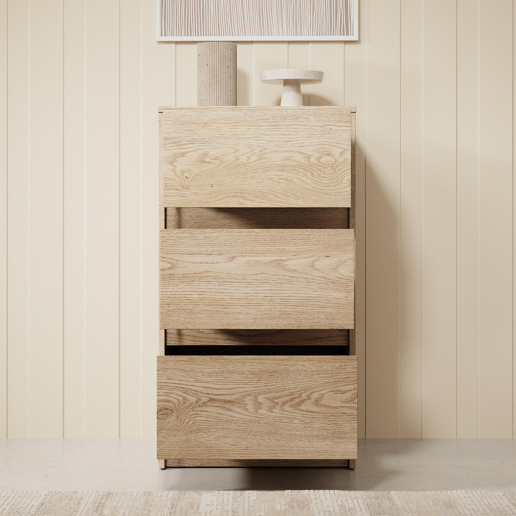 Meubella Ladekast Cuarto - Eiken - 47 cm