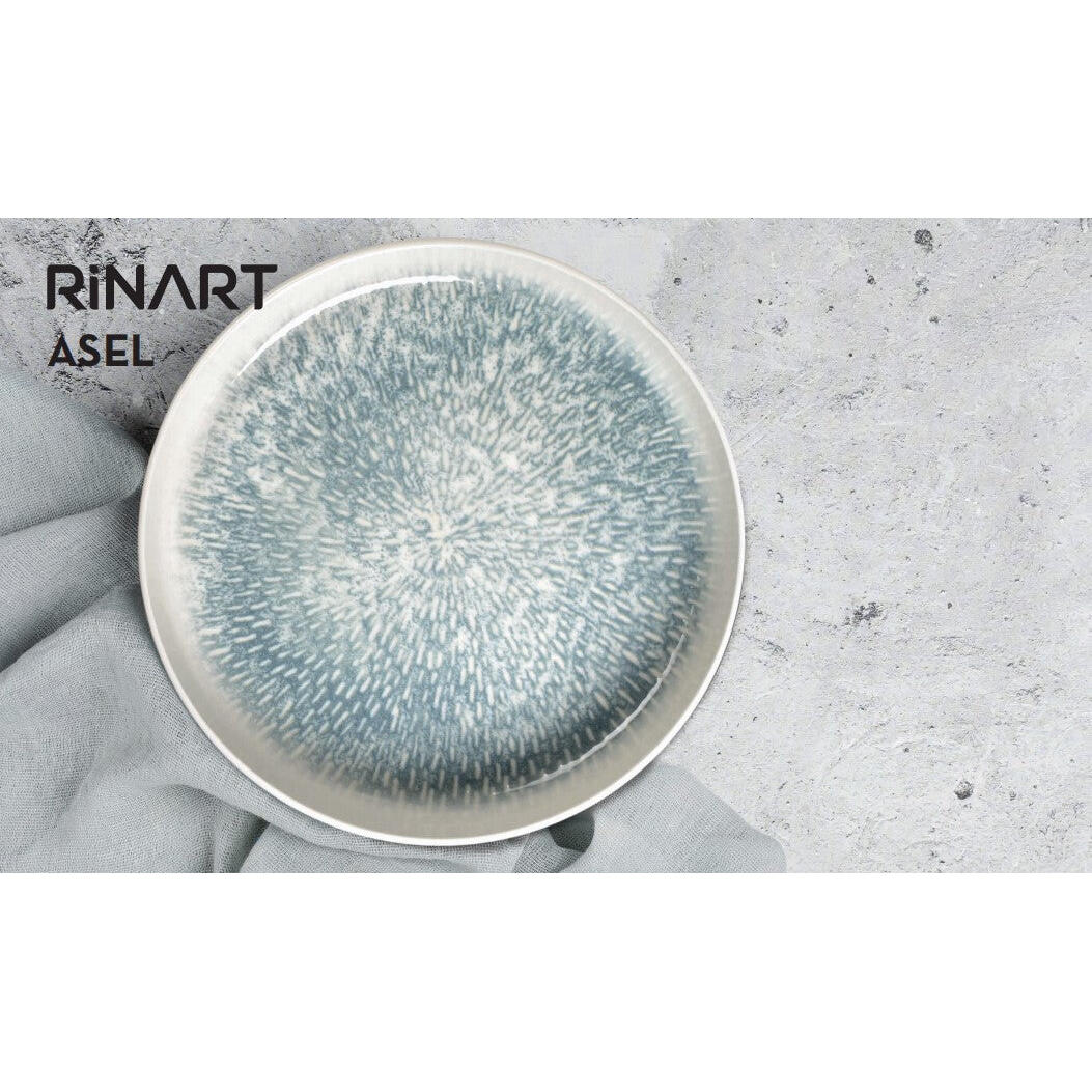 Rinart Pizzabord - Asel - Porselein - 32 cm - set van 2